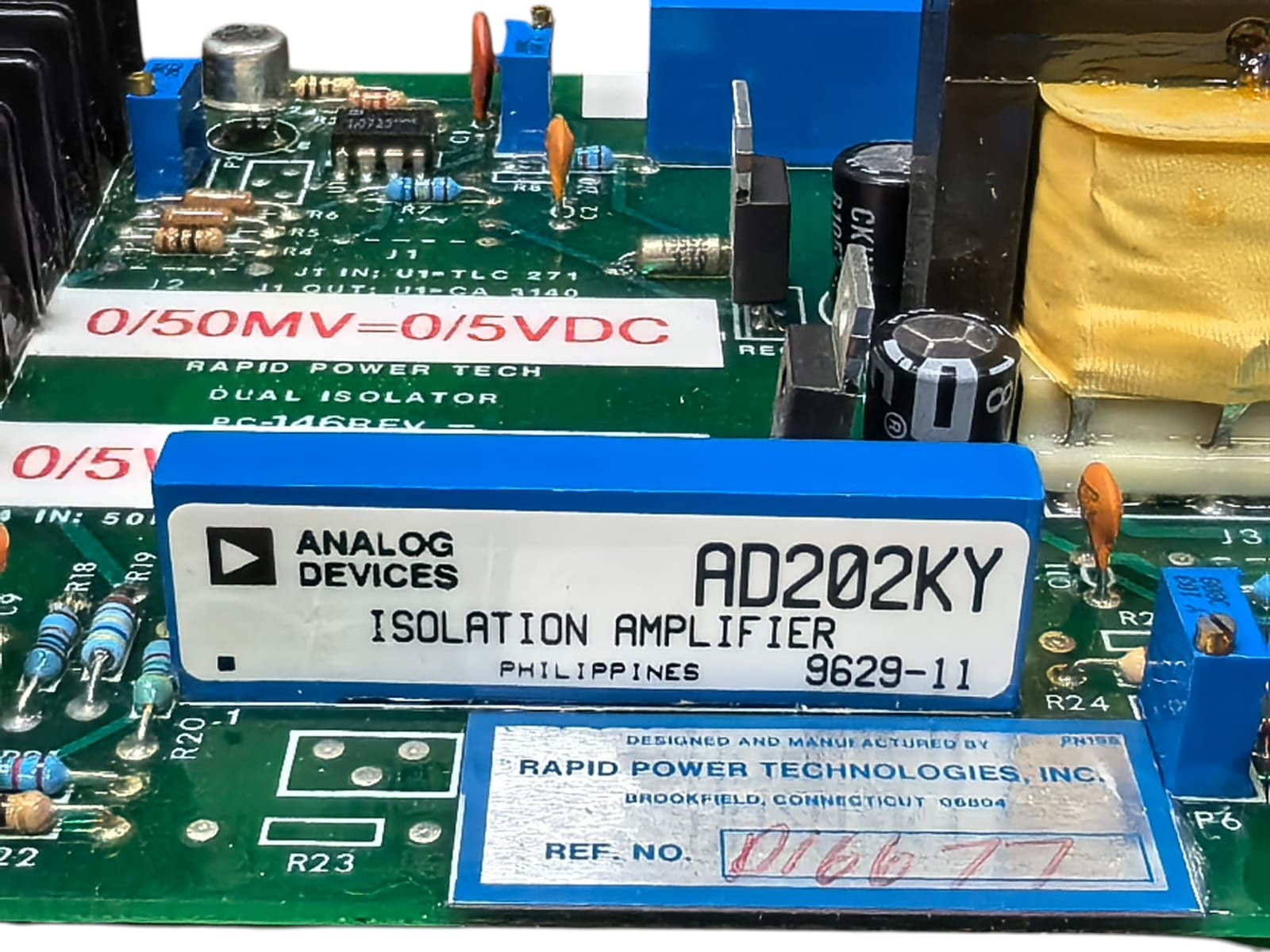 RAPID POWER TECHNOLOGIES A9-981304 RAPID POWER TECHNOLOGIES A9-981304 DUAL ISOLATOR 2