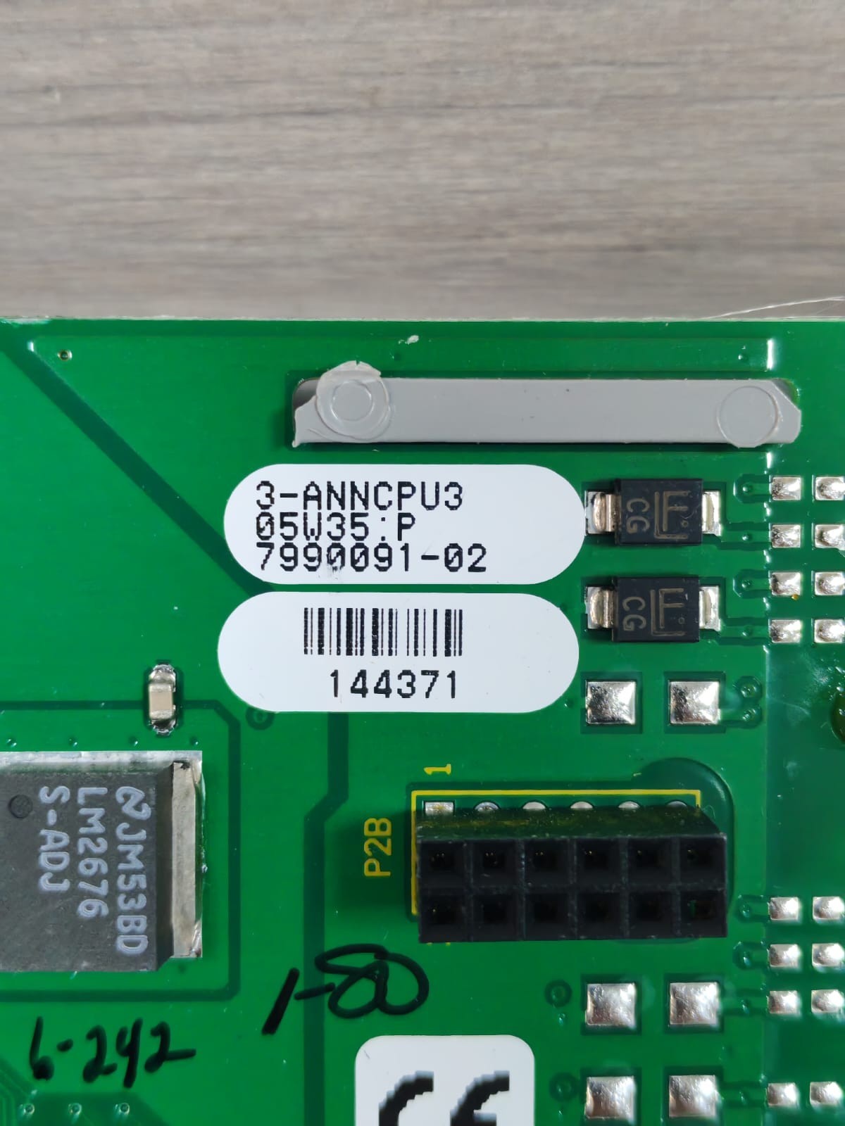 EST 3-ANNCPU3 EST EDWARDS 3-ANNCPU3 CENTRAL ANNUNCIATOR PROCESSOR 6