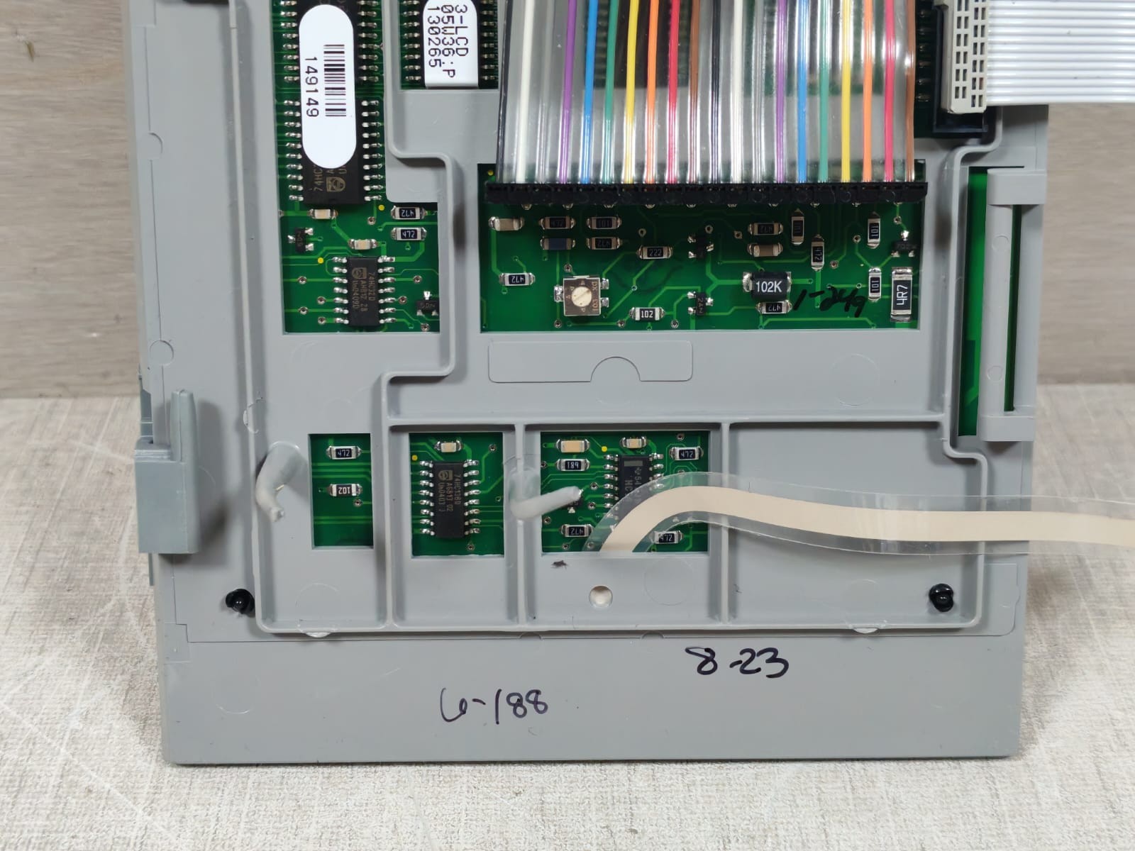 EST EDWARDS EDWARDS EST EDWARDS 3 -LCD DISPLAY MODULE 7