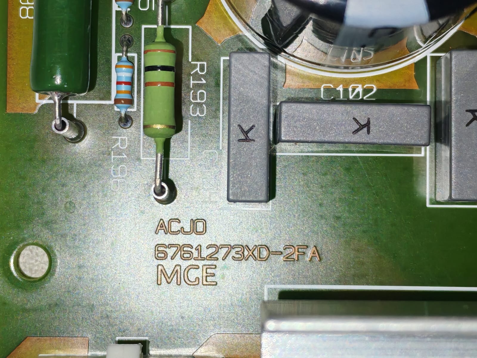 MGE ACJO 6761274 /210E050FD / 6761273XD-2FA MGE ACJO 6761274 /210E050FD / 6761273XD-2FA CIRCUIT BOARD 4