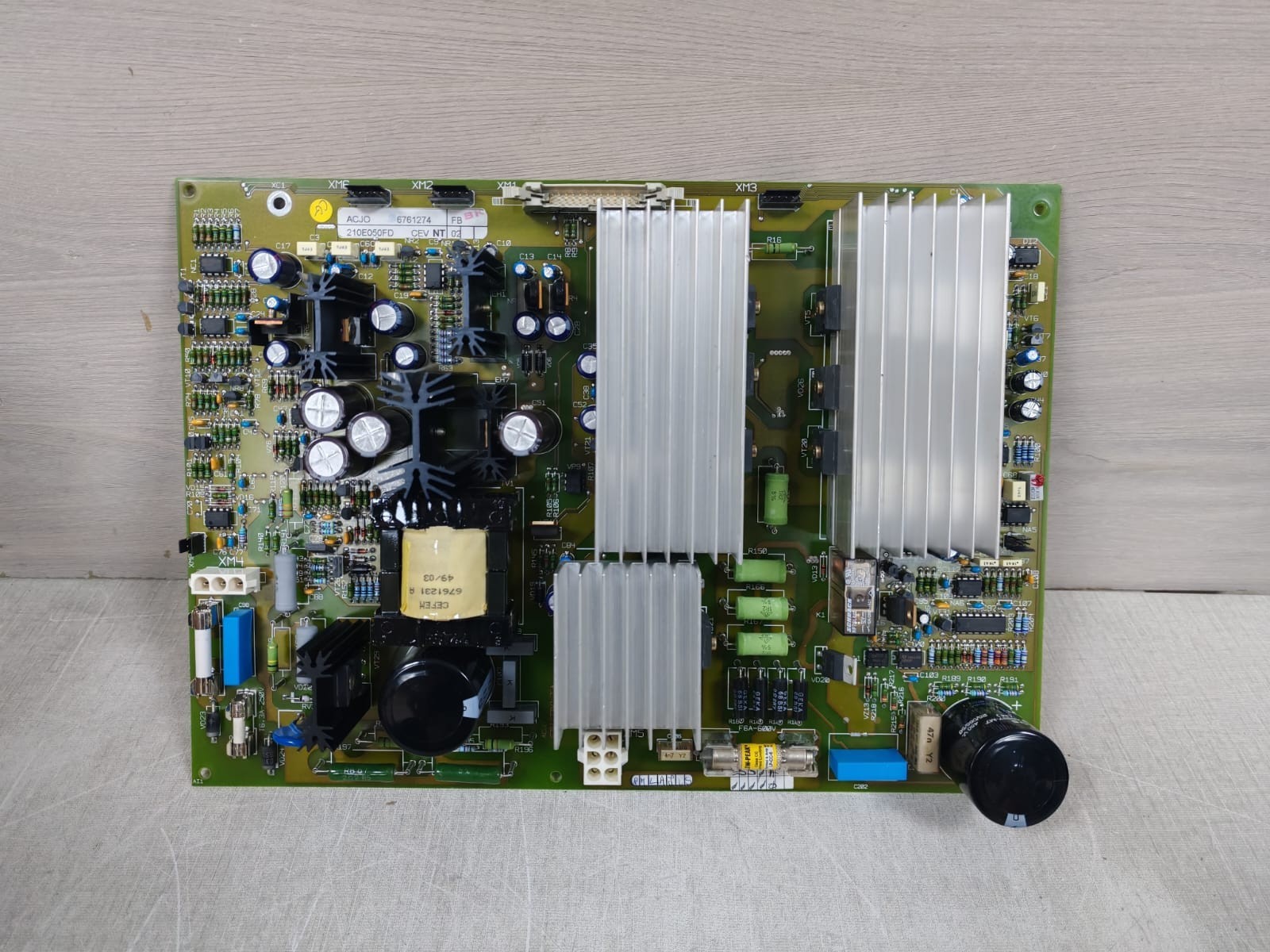 MGE ACJO 6761274 /210E050FD / 6761273XD-2FA CIRCUIT BOARD