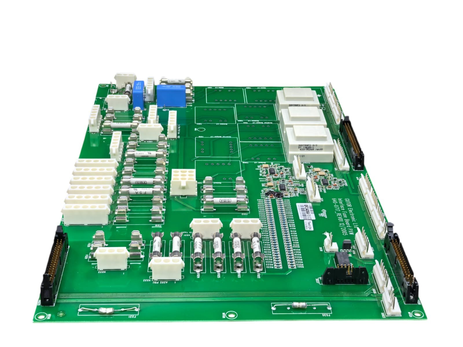 GUTOR ELECTRONIC 0P2406A GUTOR ELECTRONIC 0P2406A REV 03 INTERFACE FUSE BOARD PXW 640-0717 REV 01 6