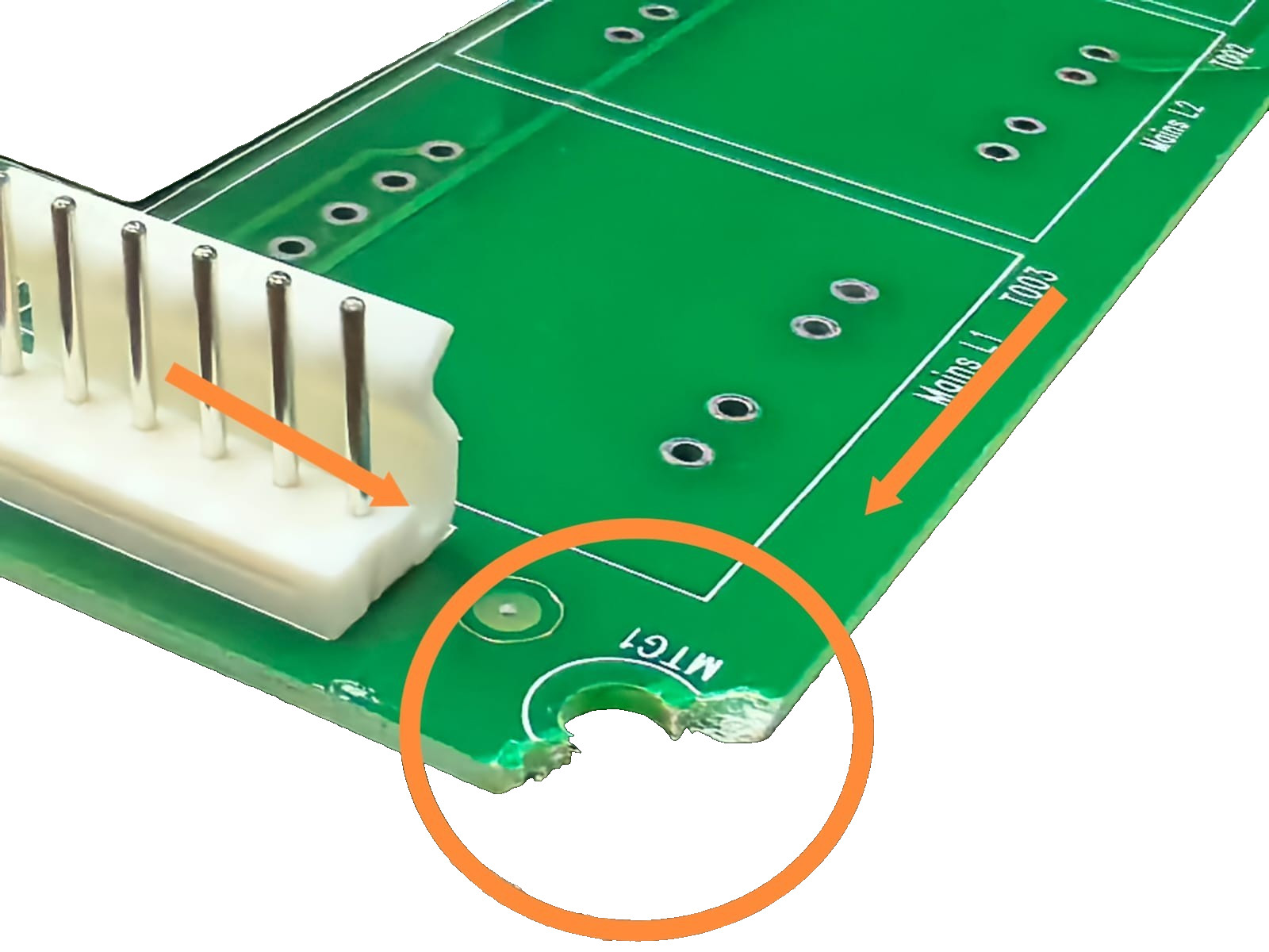 GUTOR ELECTRONIC 0P2406A GUTOR ELECTRONIC 0P2406A REV 03 INTERFACE FUSE BOARD PXW 640-0717 REV 01 9