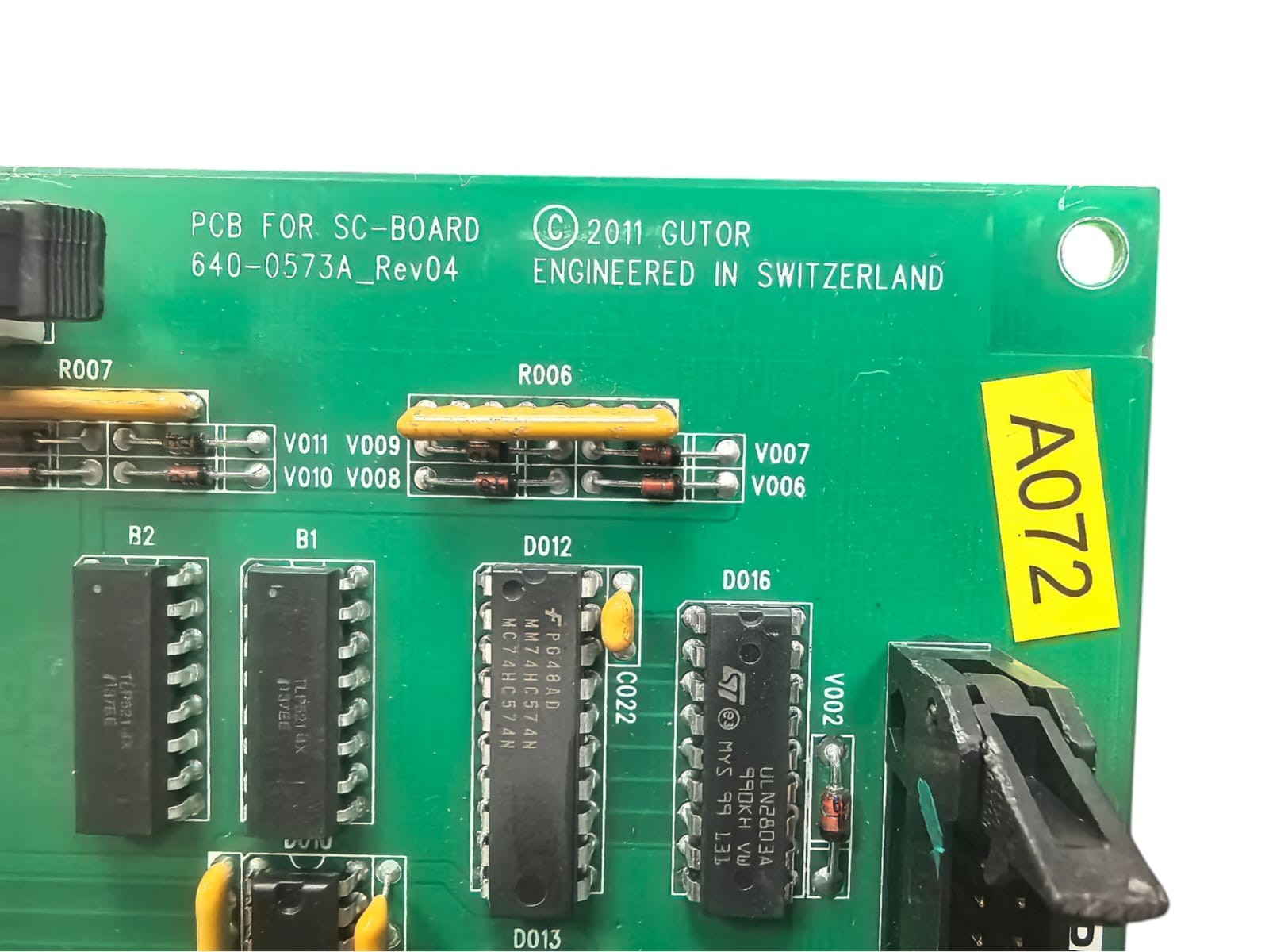GUTOR 640-0573A REV.04 GUTOR 0P0363 PCB BOARD 640-0573A REV.04 3