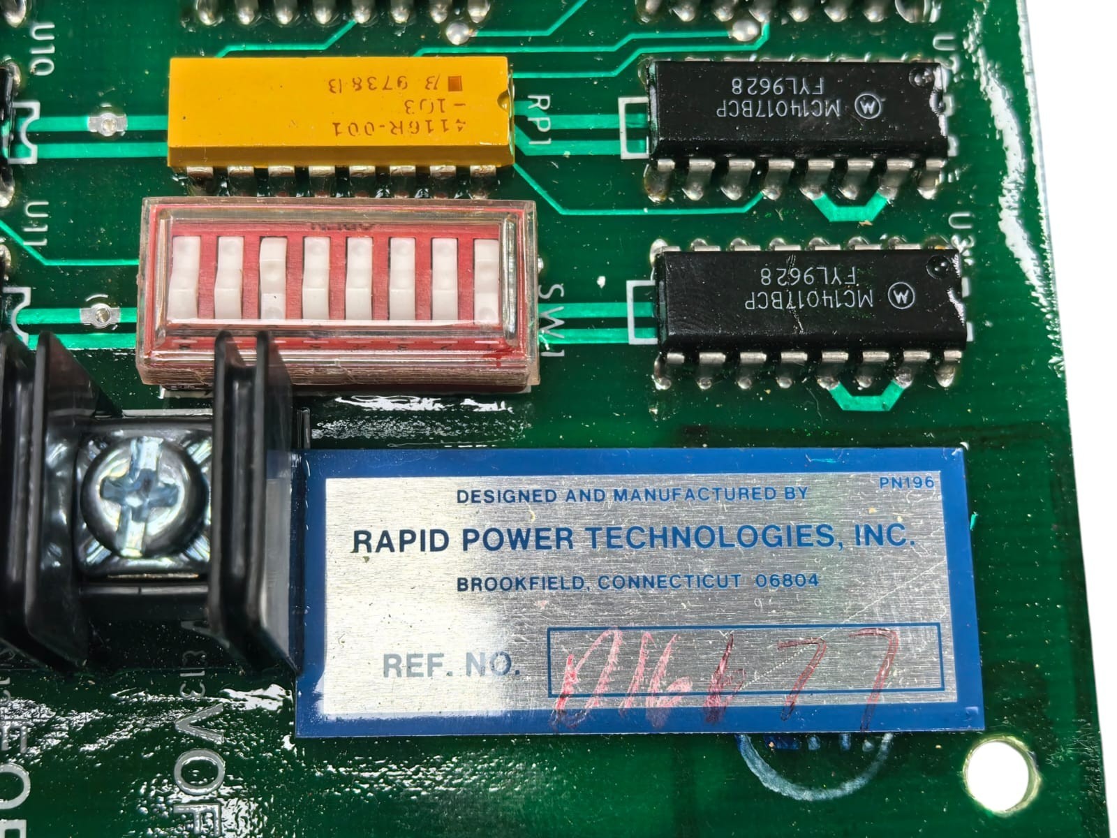 RAPID POWER TECHNOLOGIES DUDR/0-100MIN/5VDC/A9-8590 RAPID POWER TECHNOLOGIES DUDR/0-100MIN/5VDC/A9-8590 3