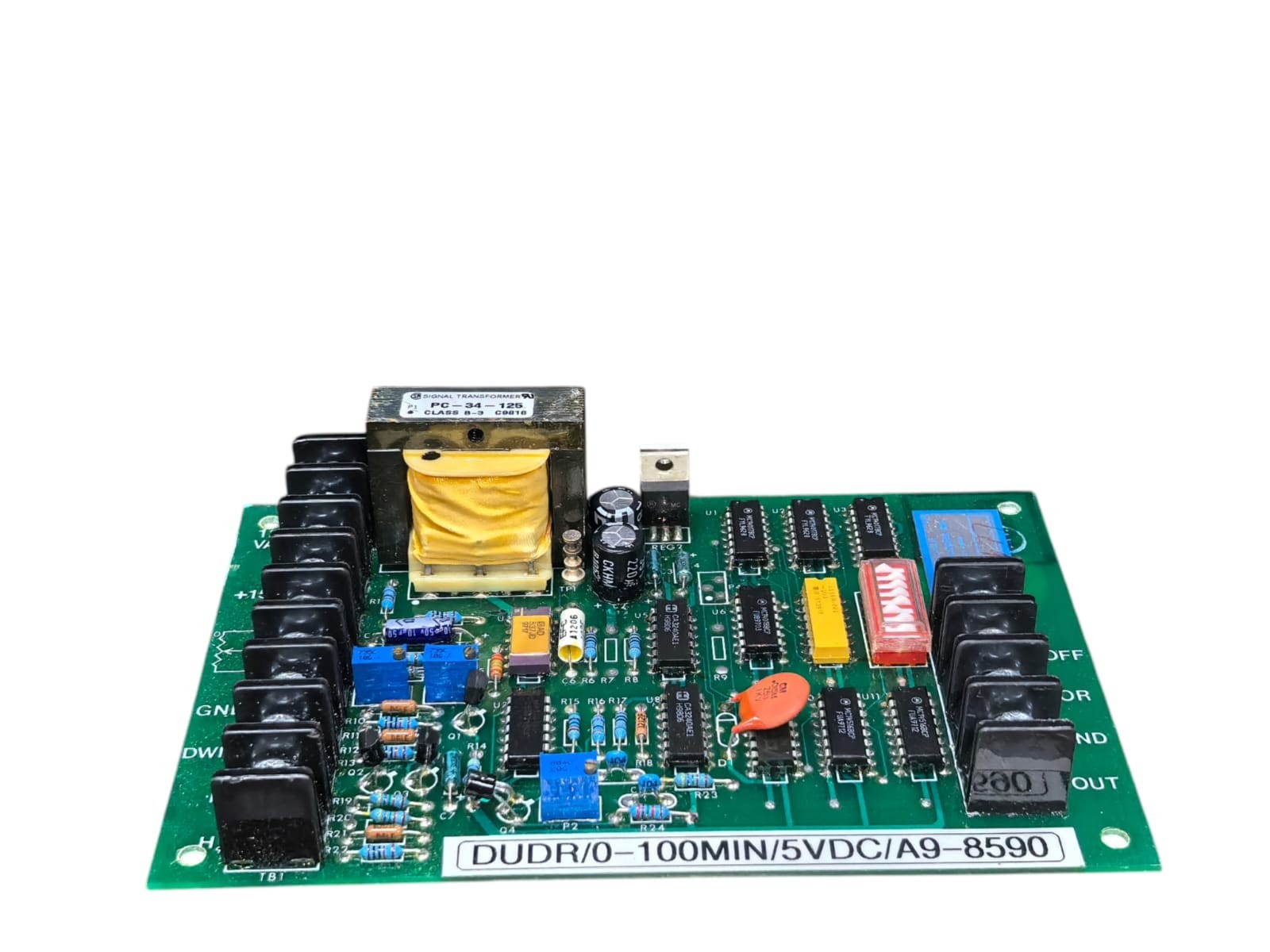 RAPID POWER TECHNOLOGIES DUDR/0-100MIN/5VDC/A9-8590 RAPID POWER TECHNOLOGIES DUDR/0-100MIN/5VDC/A9-8590 4