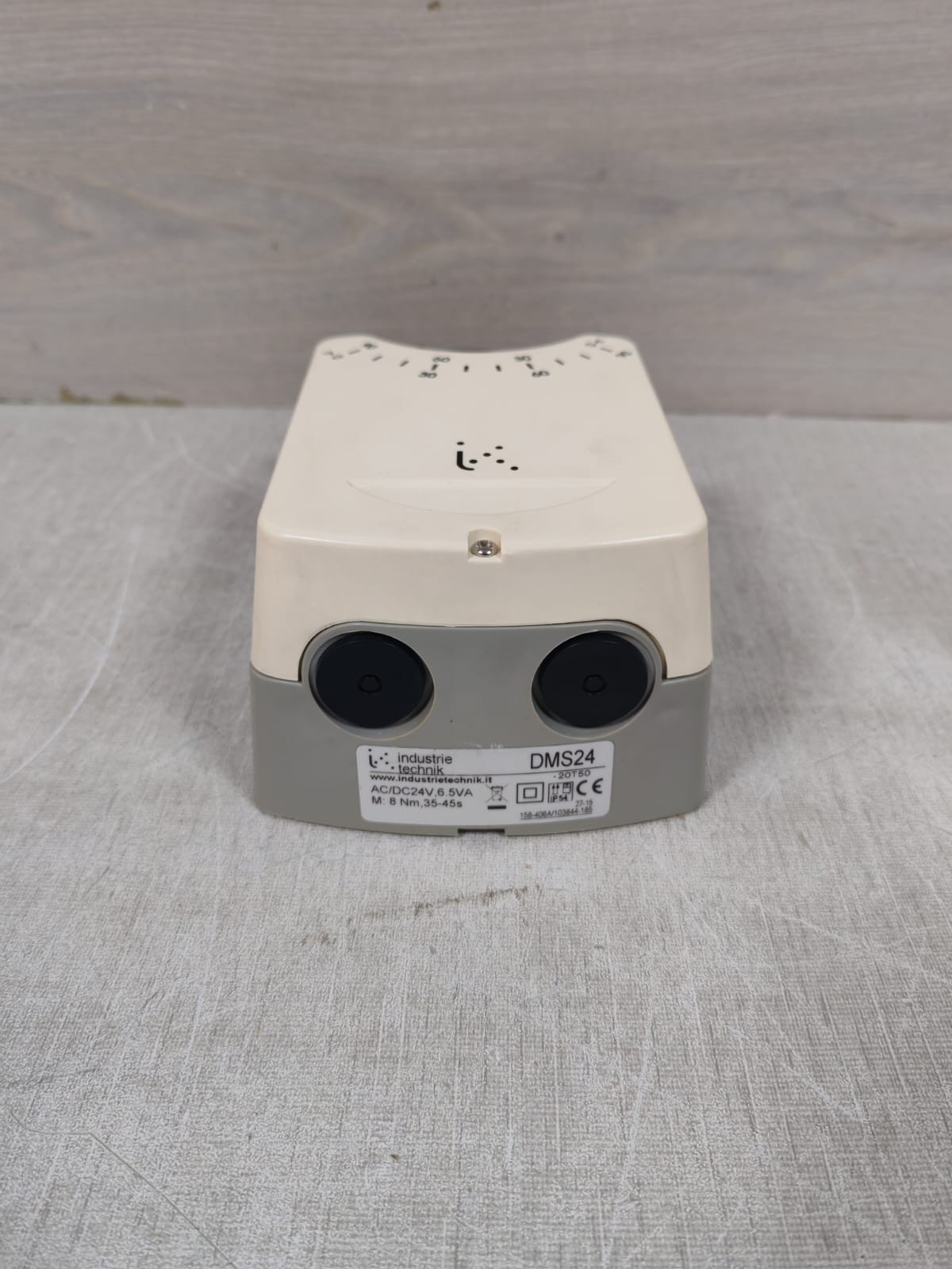 INDUSTRIE TECHNIK DMS24 INDUSTRIE TECHNIK DMS24 ROTARY ACTUATOR 24VAC 10