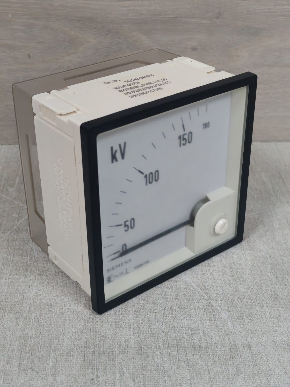 SIEMENS EQB96 TK21401540001 SIEMENS EQB96 TK21401540001 ANALOG AMMETER 3