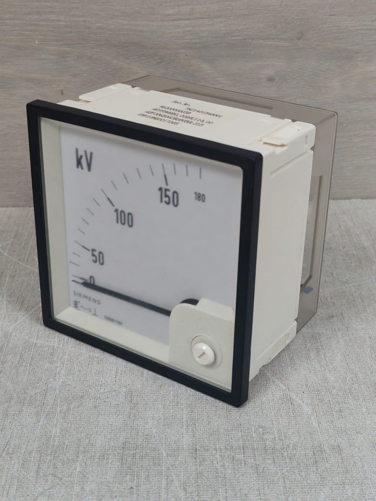 SIEMENS EQB96 TK21401540001 SIEMENS EQB96 TK21401540001 ANALOG AMMETER 4