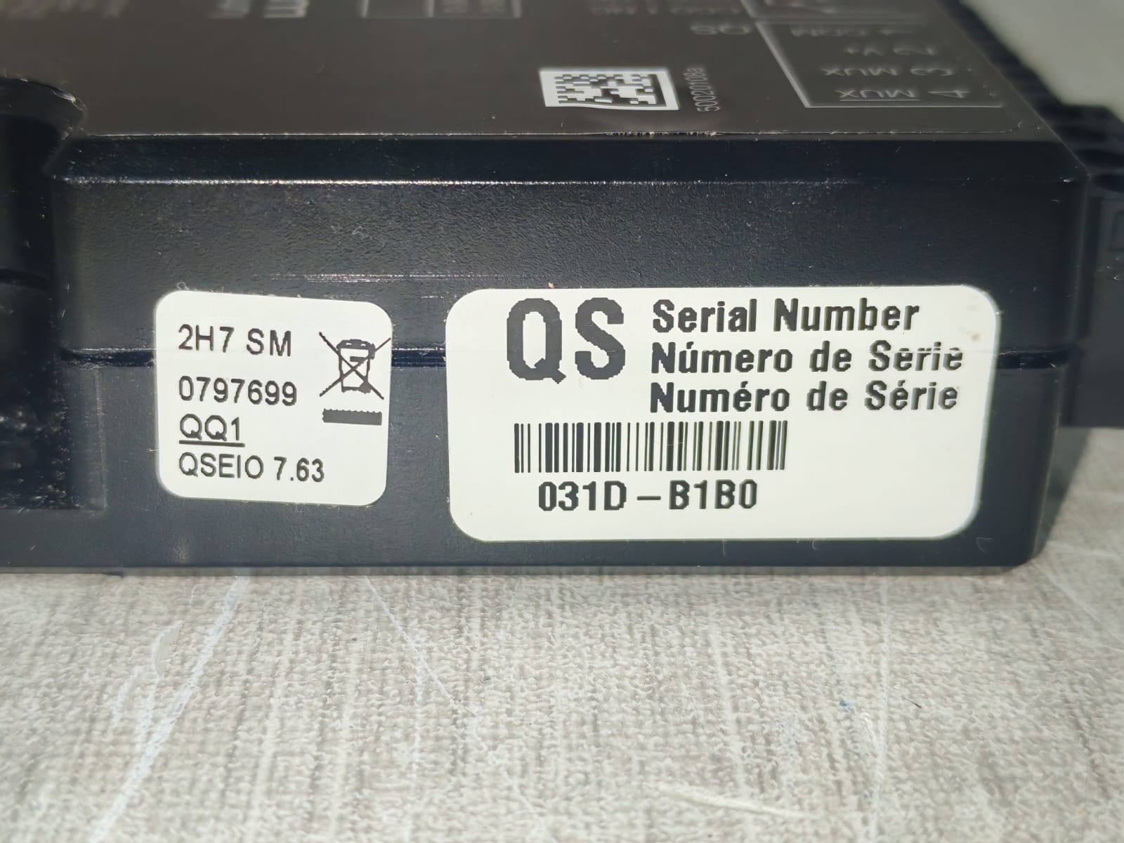 Lutron QSE-IO LUTRON GRAFIK SYSTEMS QSE-IO CONTROL INTERFACE MODULE 24-36V 100MA 9