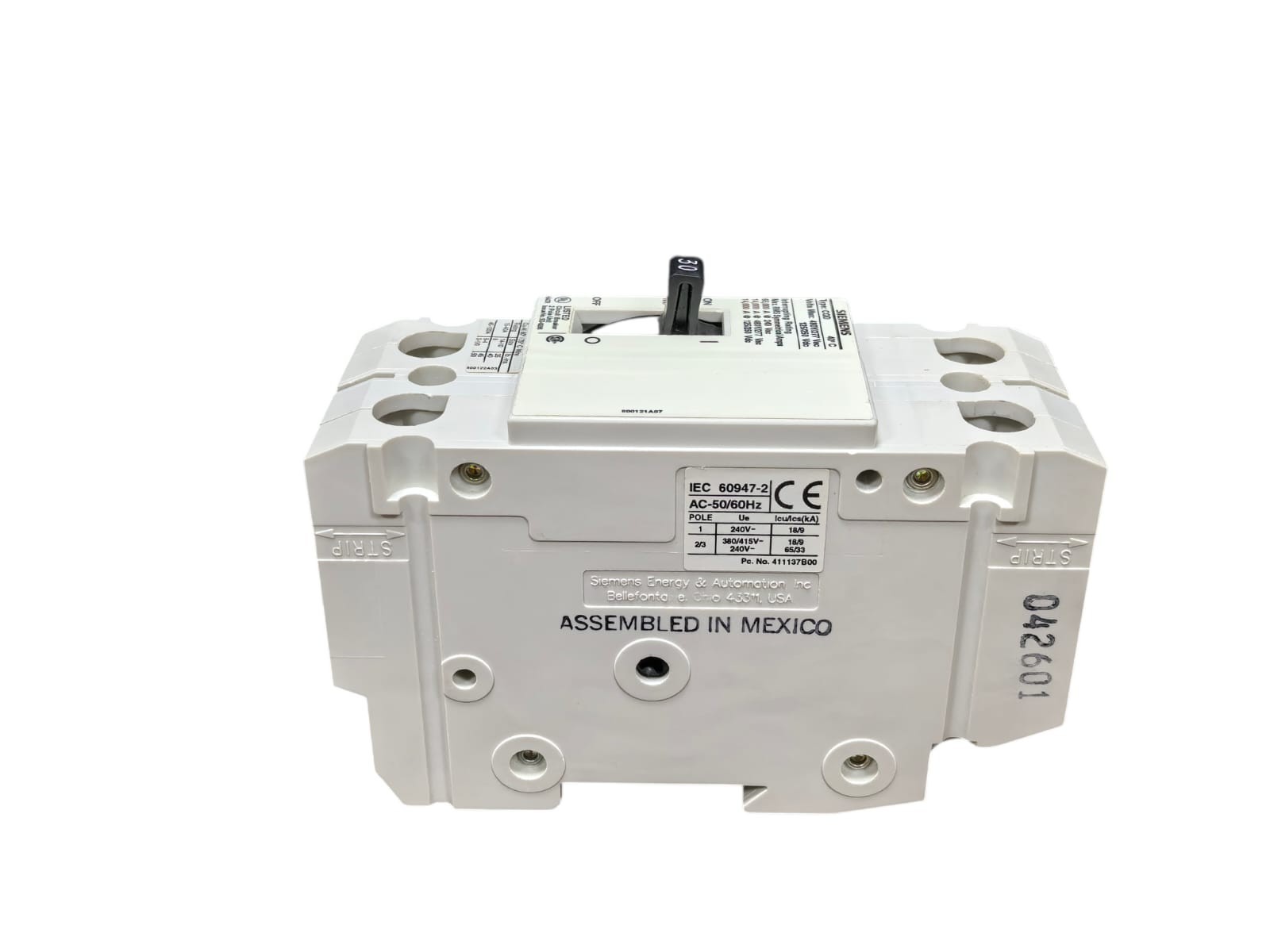 Siemens CQD/CQD230 SIEMENS CQD/CQD230 CIRCUIT BREAKER 4