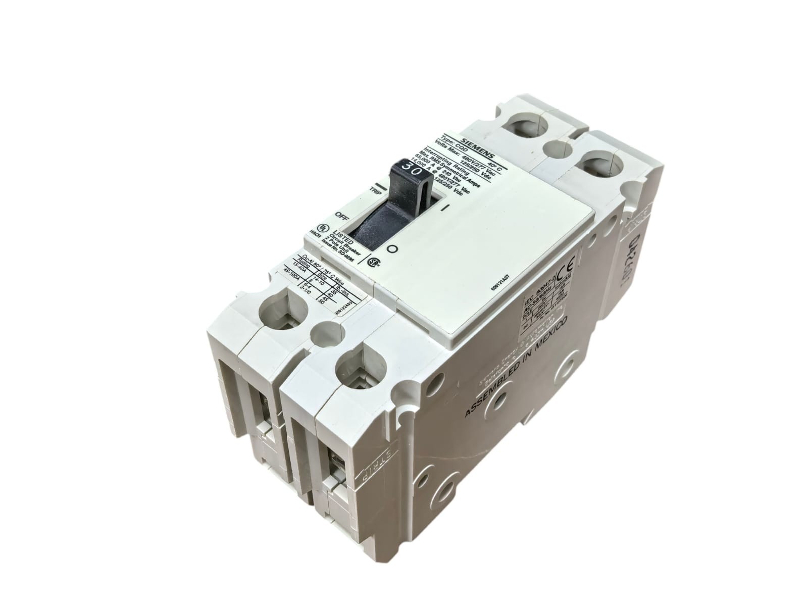 Siemens CQD/CQD230 SIEMENS CQD/CQD230 CIRCUIT BREAKER 9