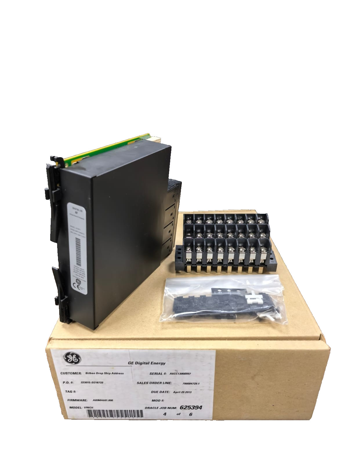 GE UR 6FH DIGITAL I/O 6F 8 FAST FORM-C OUTPUTS