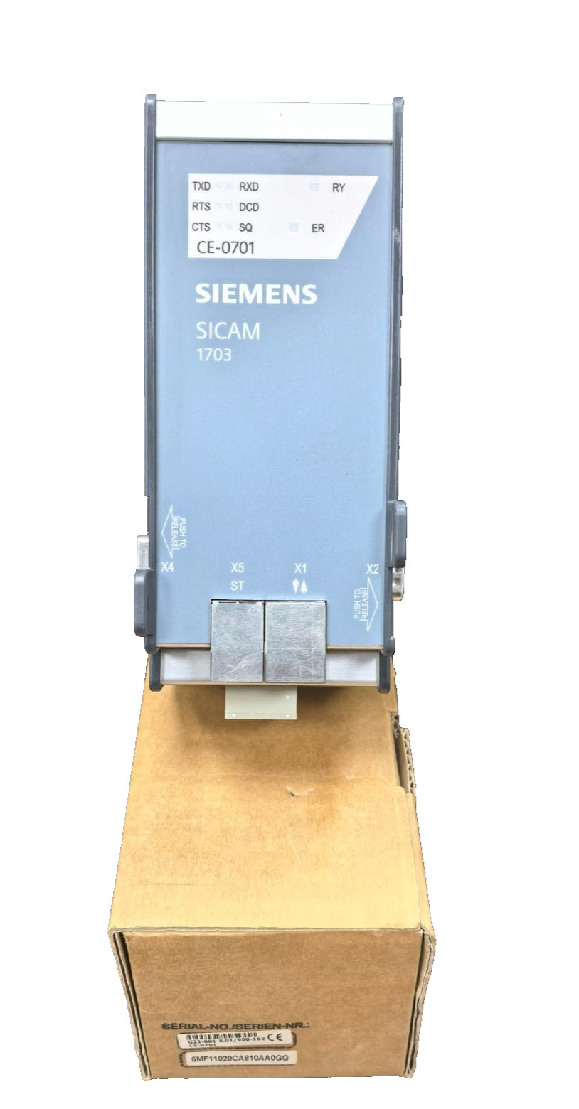 SIEMENS SICAM 1703 6MF11020CA810AA0GG