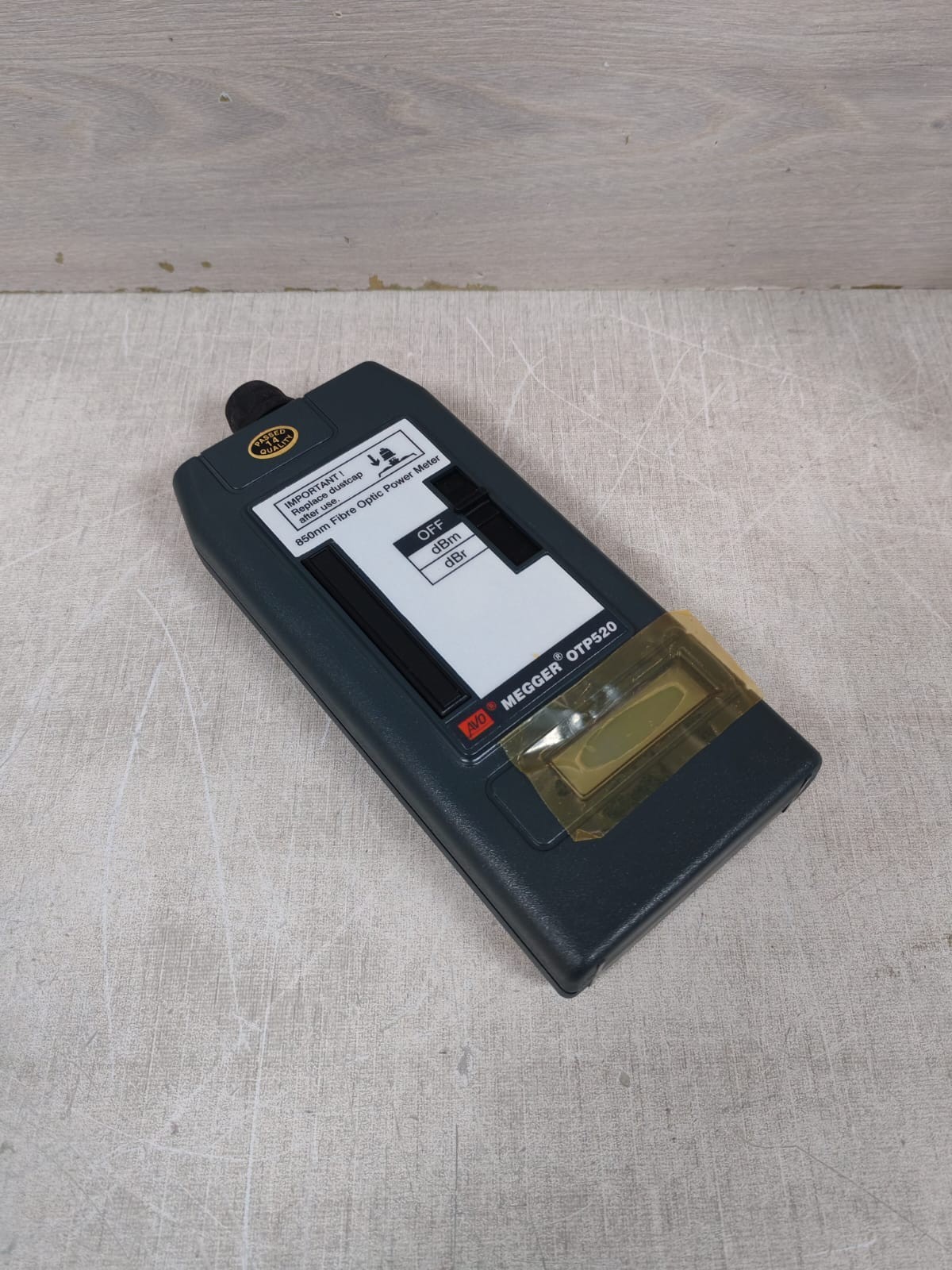 AVO MEGGER OTP520 AVO MEGGER OTP520 850NM FIBRE OPTIC POWER METER 5