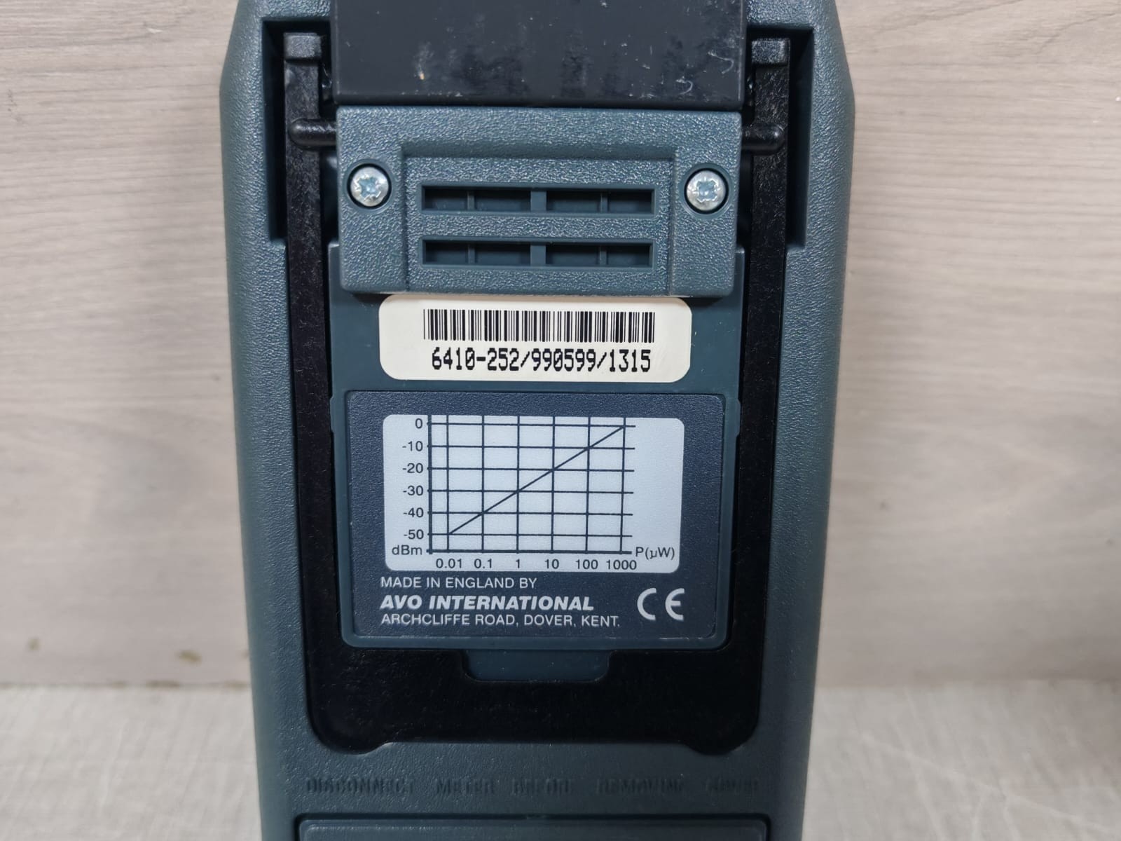 AVO MEGGER OTP520 AVO MEGGER OTP520 850NM FIBRE OPTIC POWER METER 10