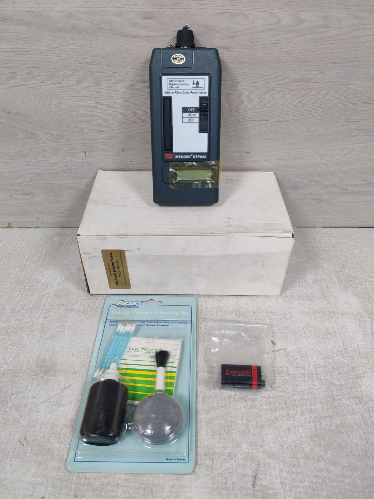 AVO MEGGER OTP520 850NM FIBRE OPTIC POWER METER