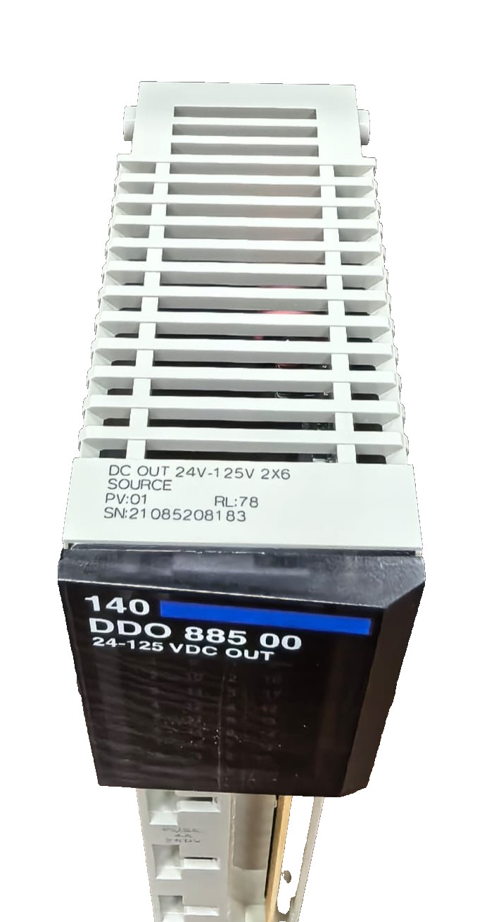 Schneider 140DDO88500 SCHNEIDER ELECTRIC 140DDO88500 MODICON QUANTUM DC OUT 24V-125V 2X6 SOURCE 3