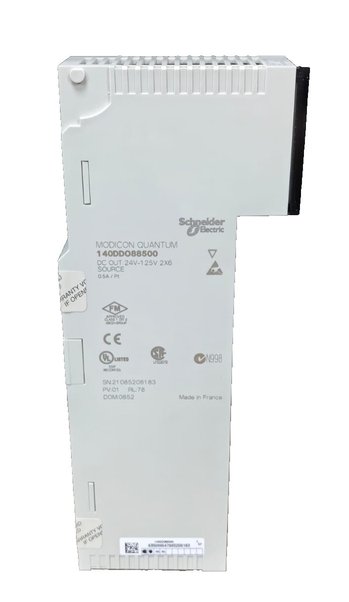 Schneider 140DDO88500 SCHNEIDER ELECTRIC 140DDO88500 MODICON QUANTUM DC OUT 24V-125V 2X6 SOURCE 5