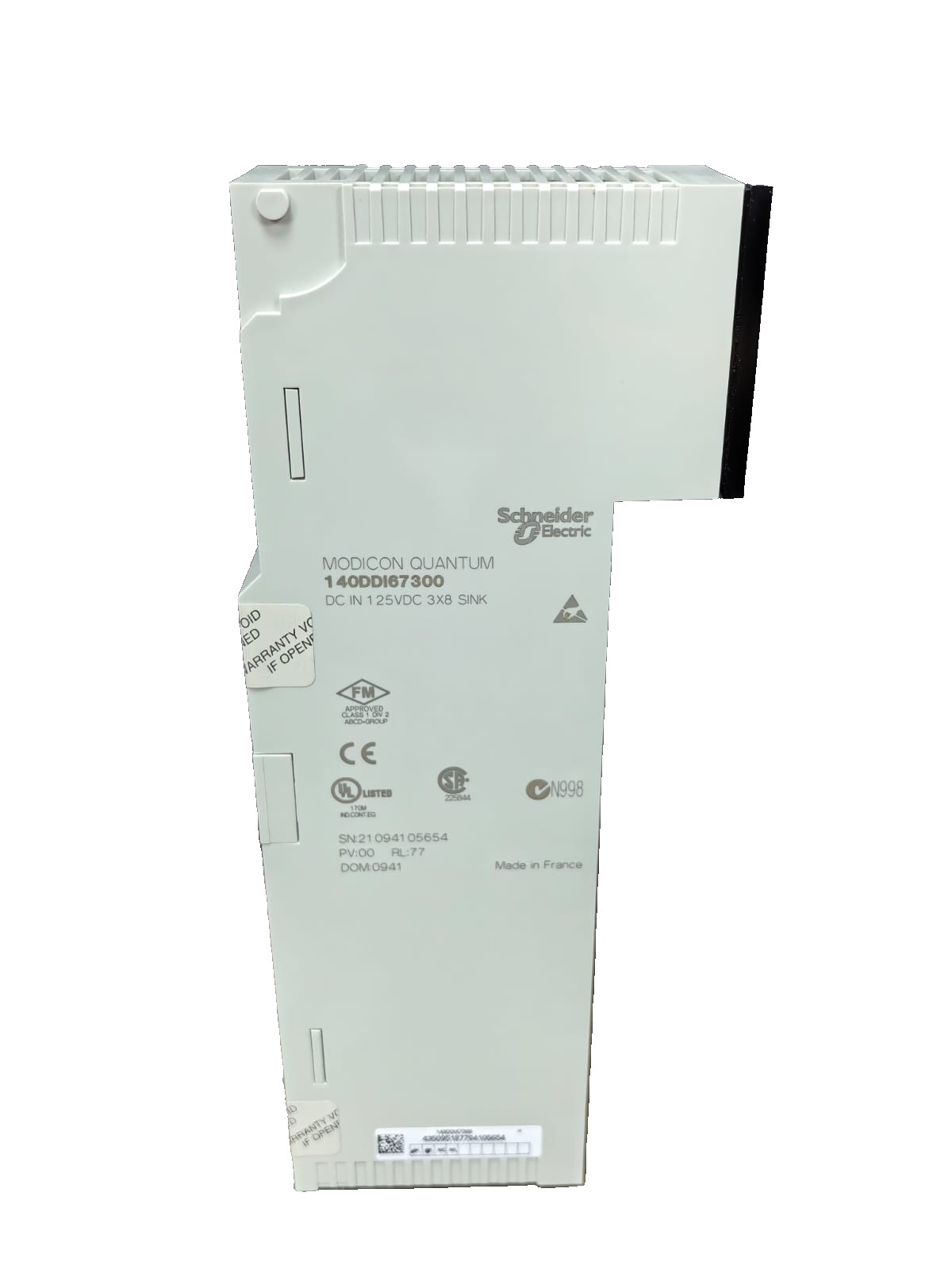 Schneider Electric 140DDI67300 SCHNEIDER ELECTRIC 140DDI67300 MODICON QUANTUM DC IN 1 25 VDC 3X8 SINK 5