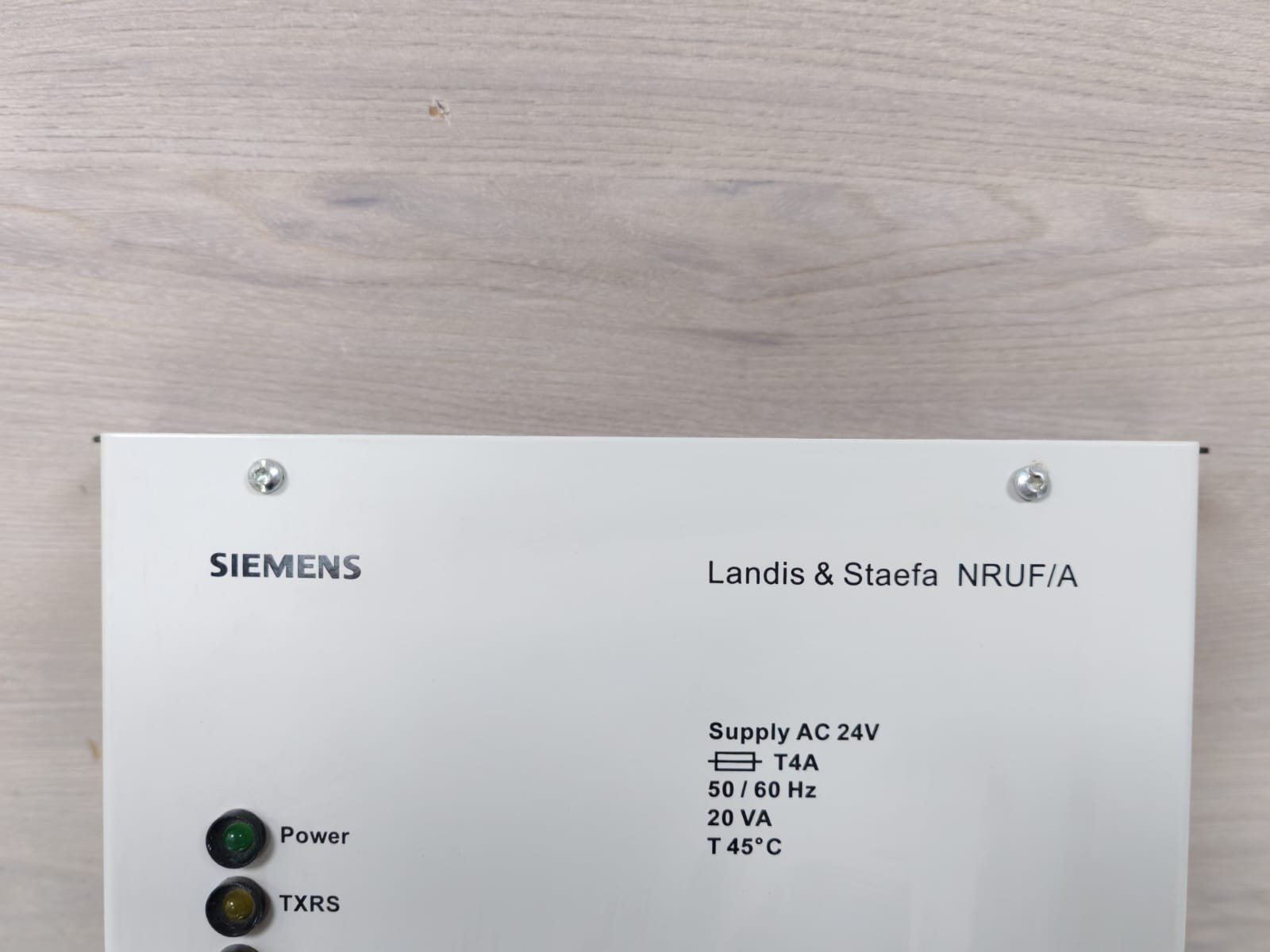 SIEMENS LANDIS & STAEFA NRUF/A SIEMENS LANDIS & STAEFA NRUF/A CONTROLLER AC 24V 2