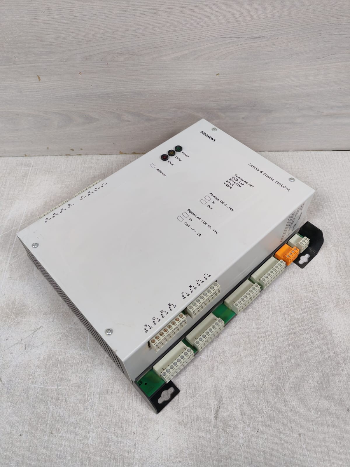 SIEMENS LANDIS & STAEFA NRUF/A SIEMENS LANDIS & STAEFA NRUF/A CONTROLLER AC 24V 5