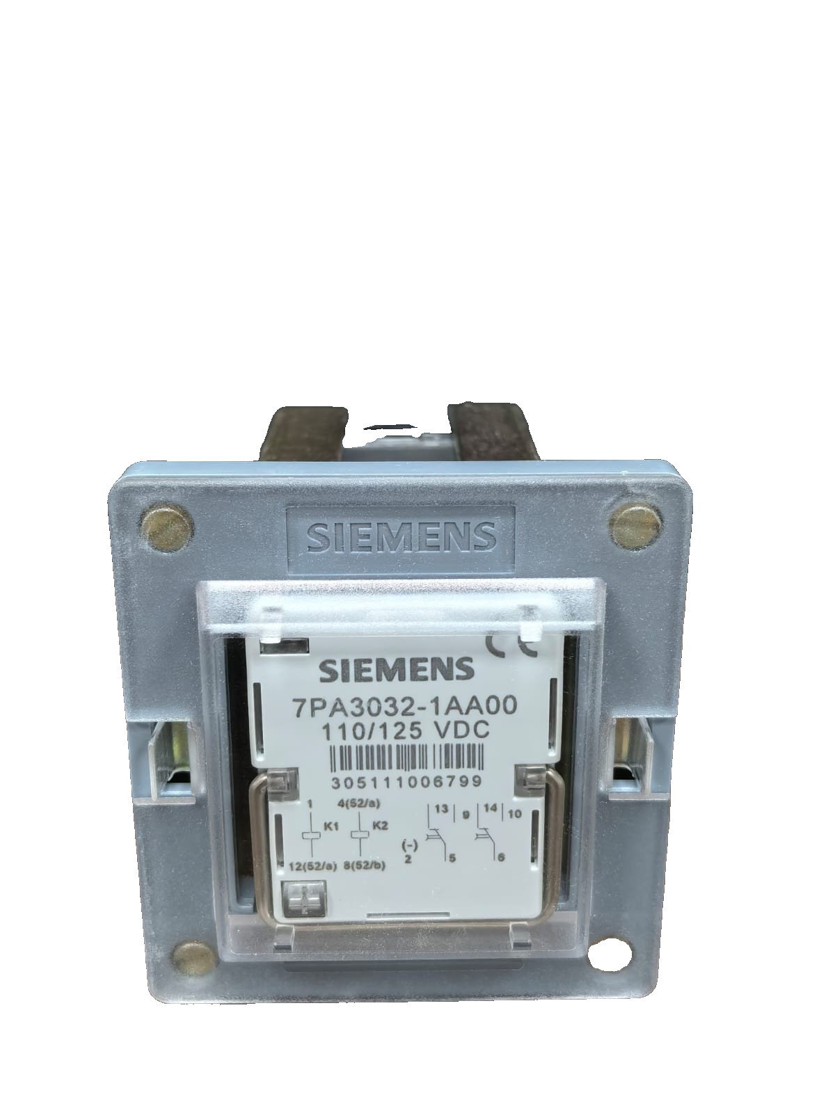 Siemens 7PA3032-1AA00-1 SIEMENS 7PA3032-1AA00-1 TRIP CIRCUIT SUPERVISION RELAY 2 NC/NO WITH SOCKET 2