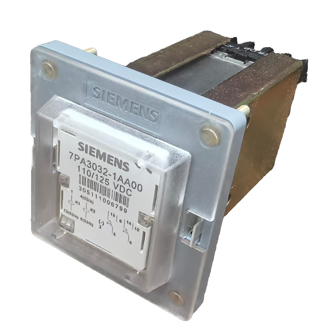 Siemens 7PA3032-1AA00-1 SIEMENS 7PA3032-1AA00-1 TRIP CIRCUIT SUPERVISION RELAY 2 NC/NO WITH SOCKET 9