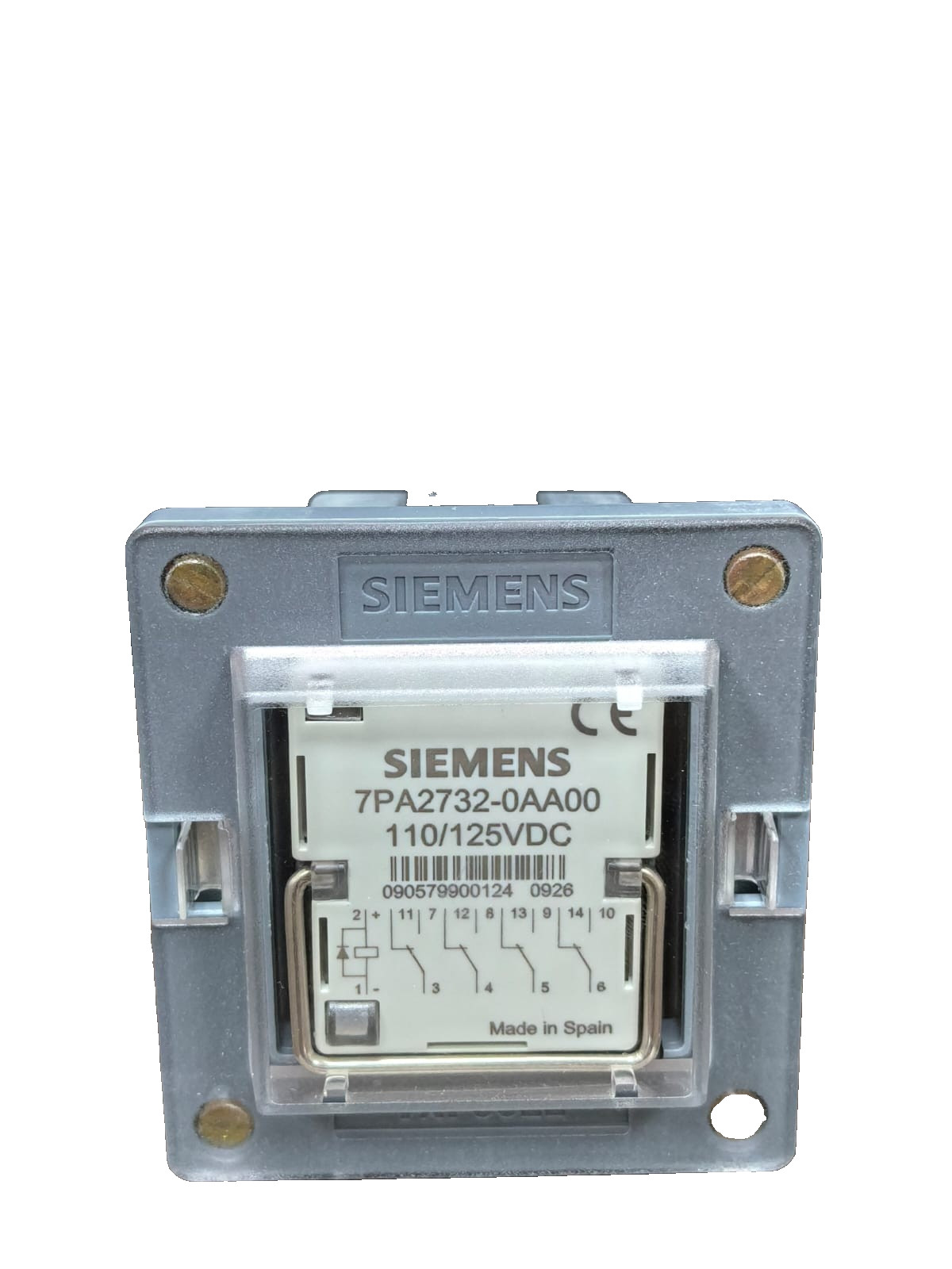 Siemens 7PA2732-0AA00/7PA2732-0AA00-1 SIEMENS 7PA2732-0AA00/7PA2732-0AA00-1 110/125 VDC TRIP,FAST RELAY 2