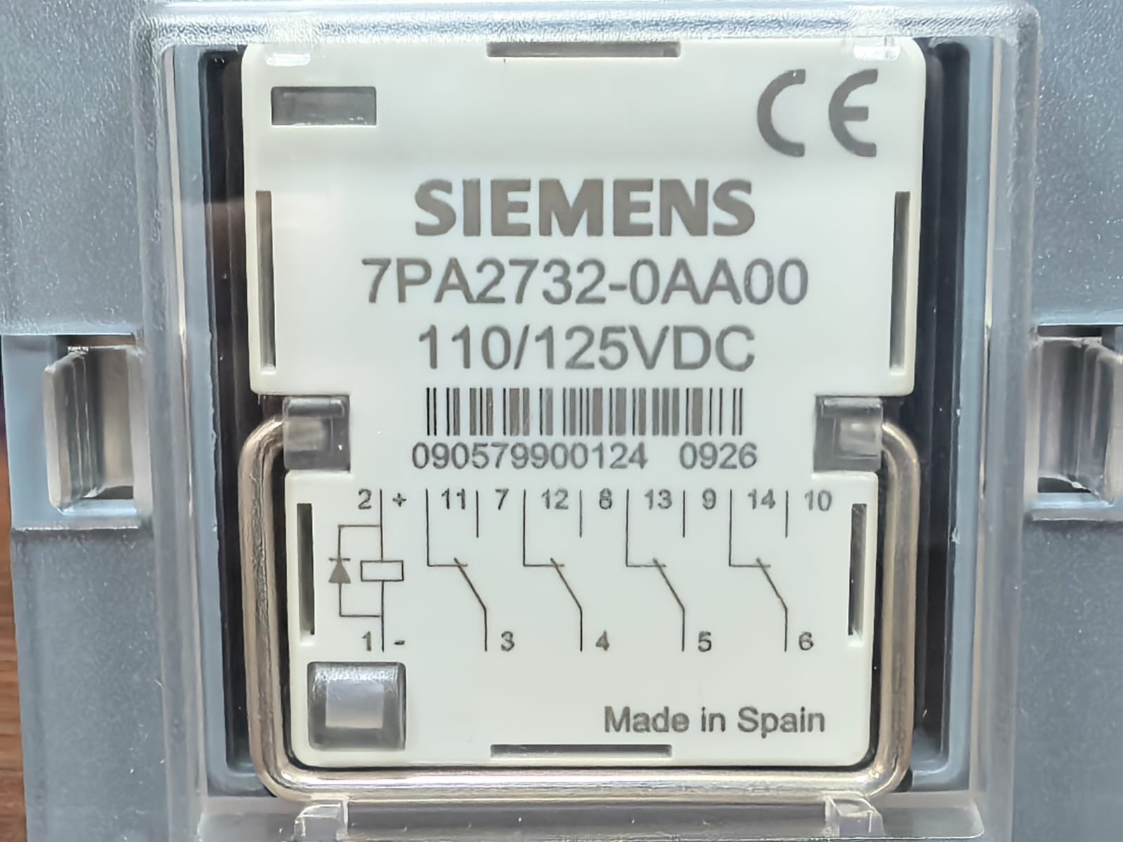 Siemens 7PA2732-0AA00/7PA2732-0AA00-1 SIEMENS 7PA2732-0AA00/7PA2732-0AA00-1 110/125 VDC TRIP,FAST RELAY 3
