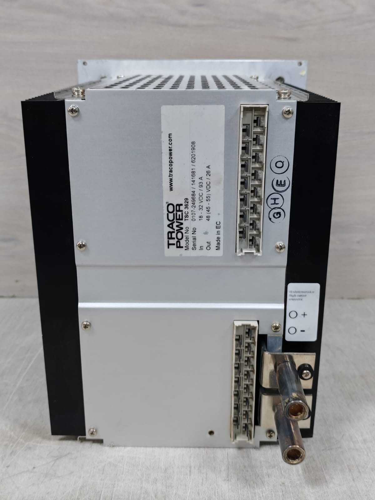 TRACOPOWER TSC 3629 TRACO POWER TSC 3629 CONVERTER 18-32 VDC / 93 A 6