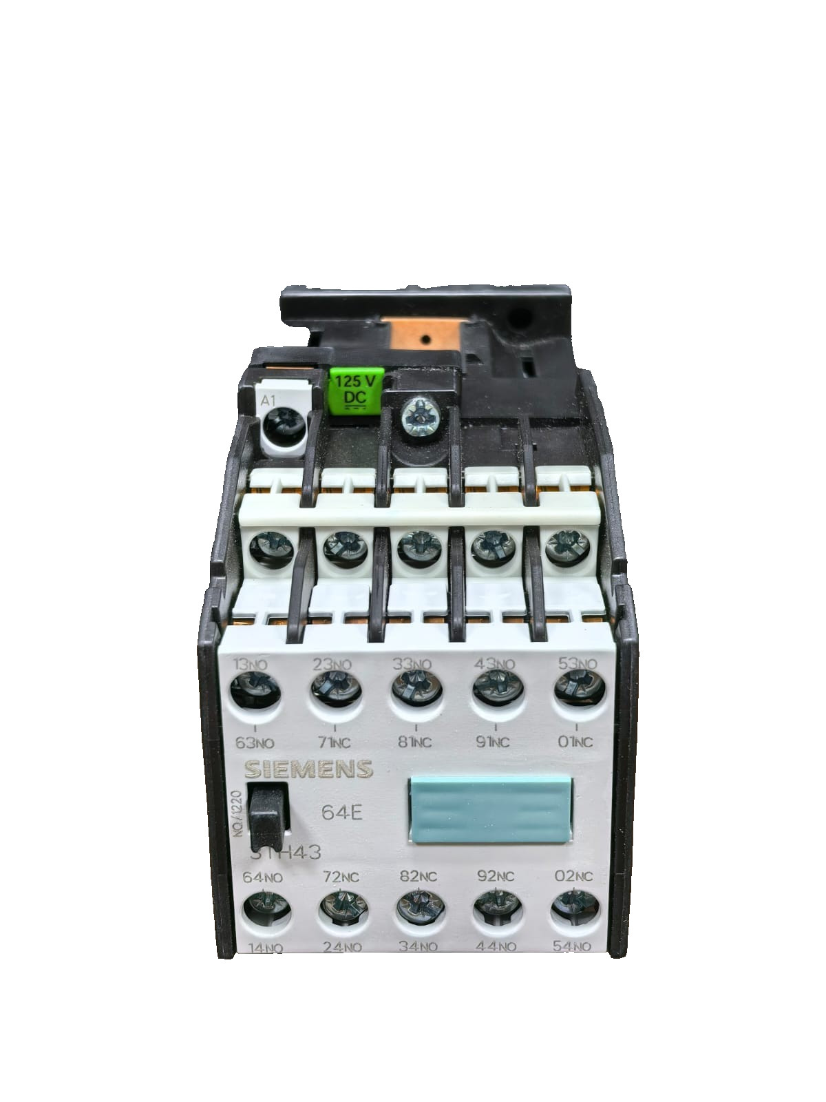 Siemens 3TH4364-0B SIEMENS 3TH4364-0B AUXILIARY CONTACTOR RELAY 6S+4O/6NO+4NC 2