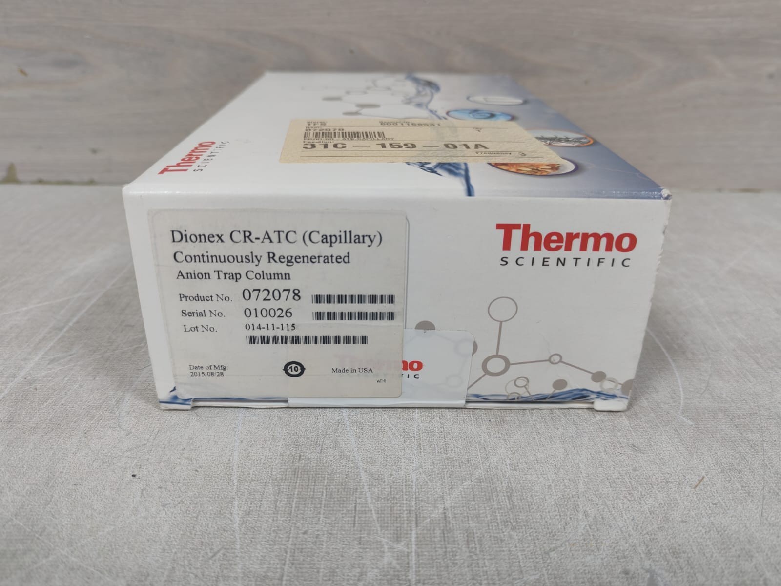 THERMO 072078 DIONEX CR-ATC THERMO 072078 DIONEX CR-ATC ANION TRAP COLUMN 9