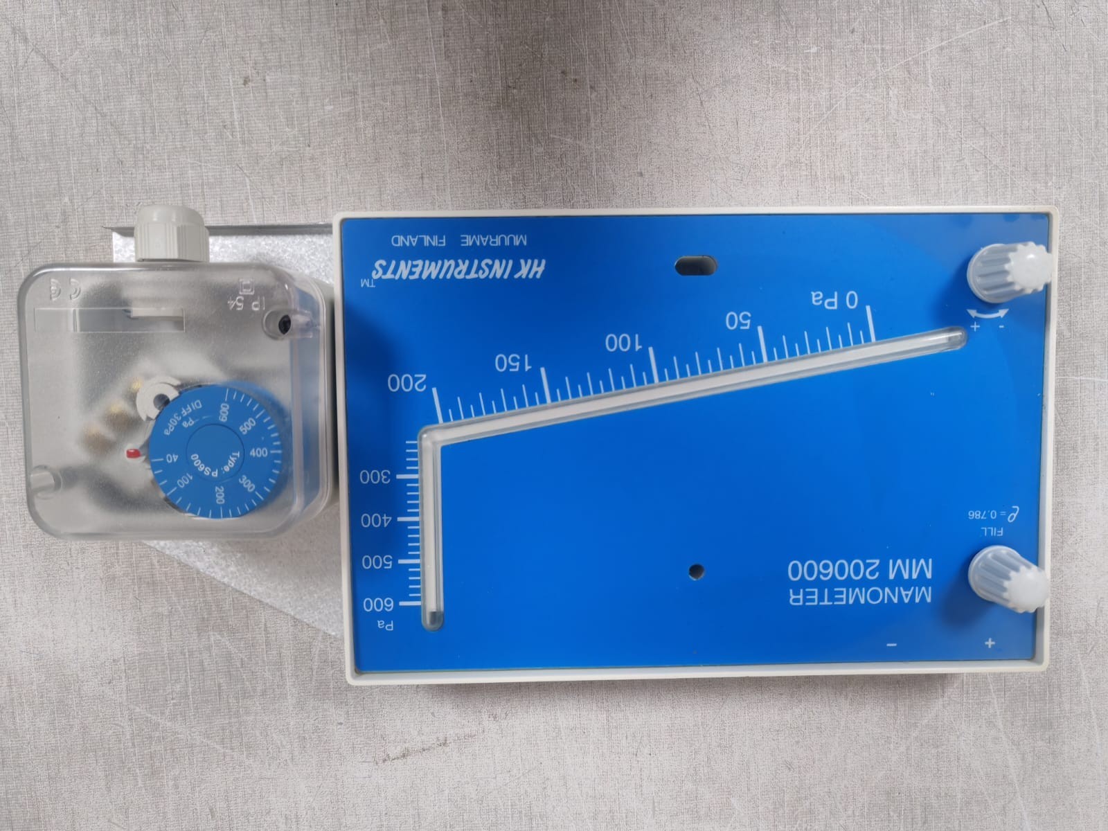 HK INSTRUMENTS 200600 HK INSTRUMENTS MANOMETER MM 200600 10