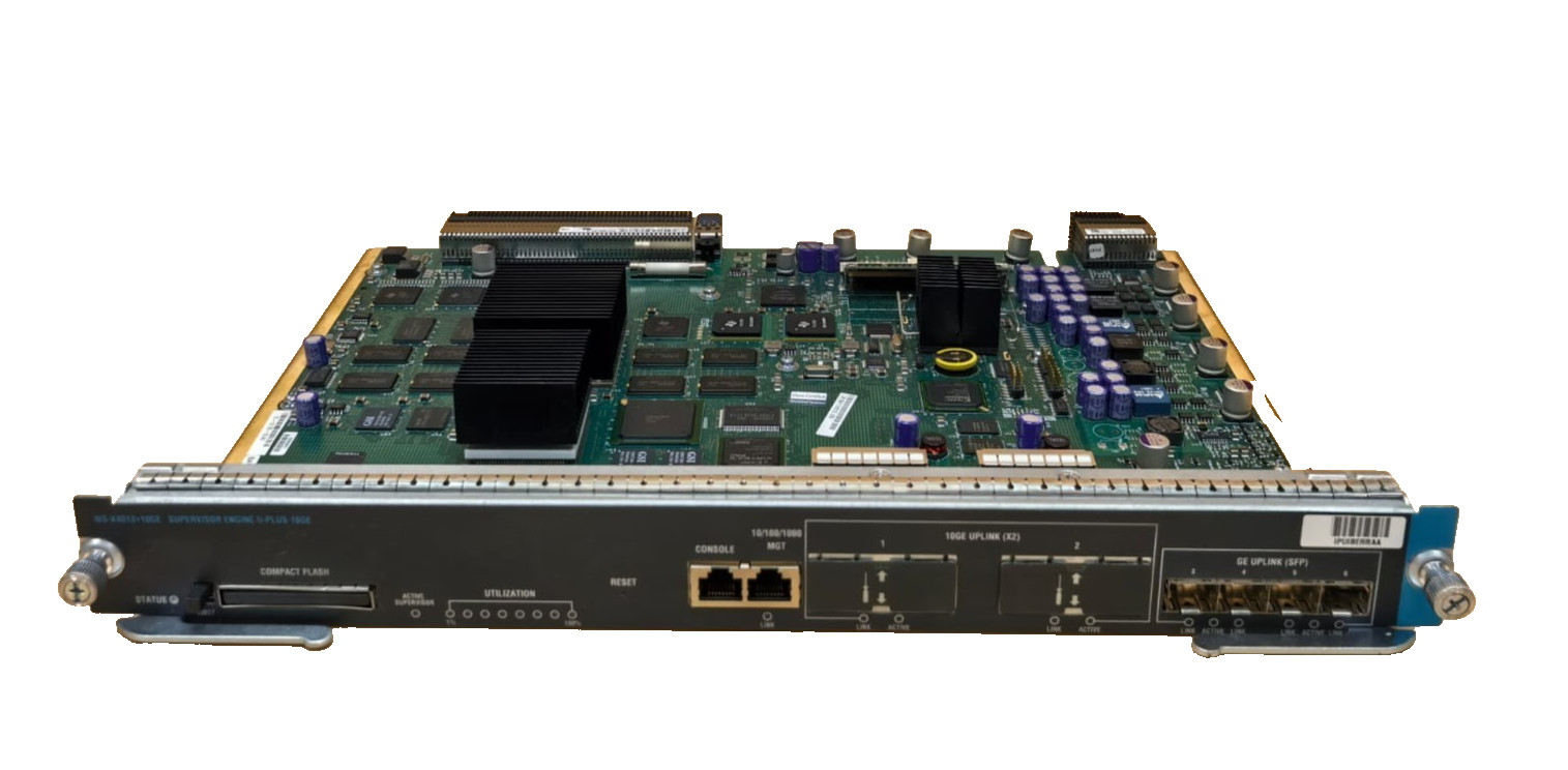 CISCO WS-X4013+10GE SUPERVISOR ENGINE II-PLUS -10GE