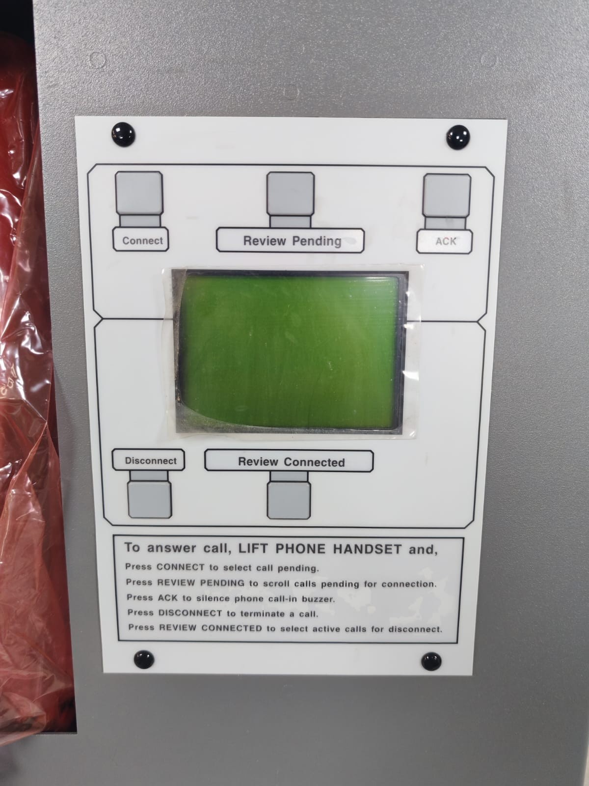 EDWARDS EST 3-FTCU EDWARDS EST 3-FTCU FIIRE FIGHTERS TELEPHONE CONTROL UNIT 4