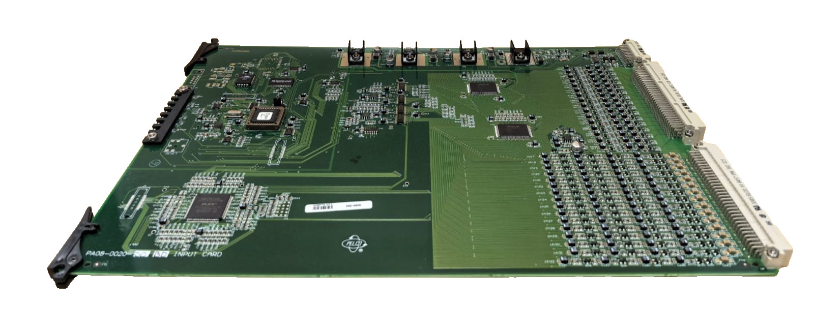 Pelco PA08-0020-00 BO PELCO PA08-0020-00 BO INPUT CARD CM9770-VCC REV.A0 32 INPUT VIDEO CAMERA CARD 5