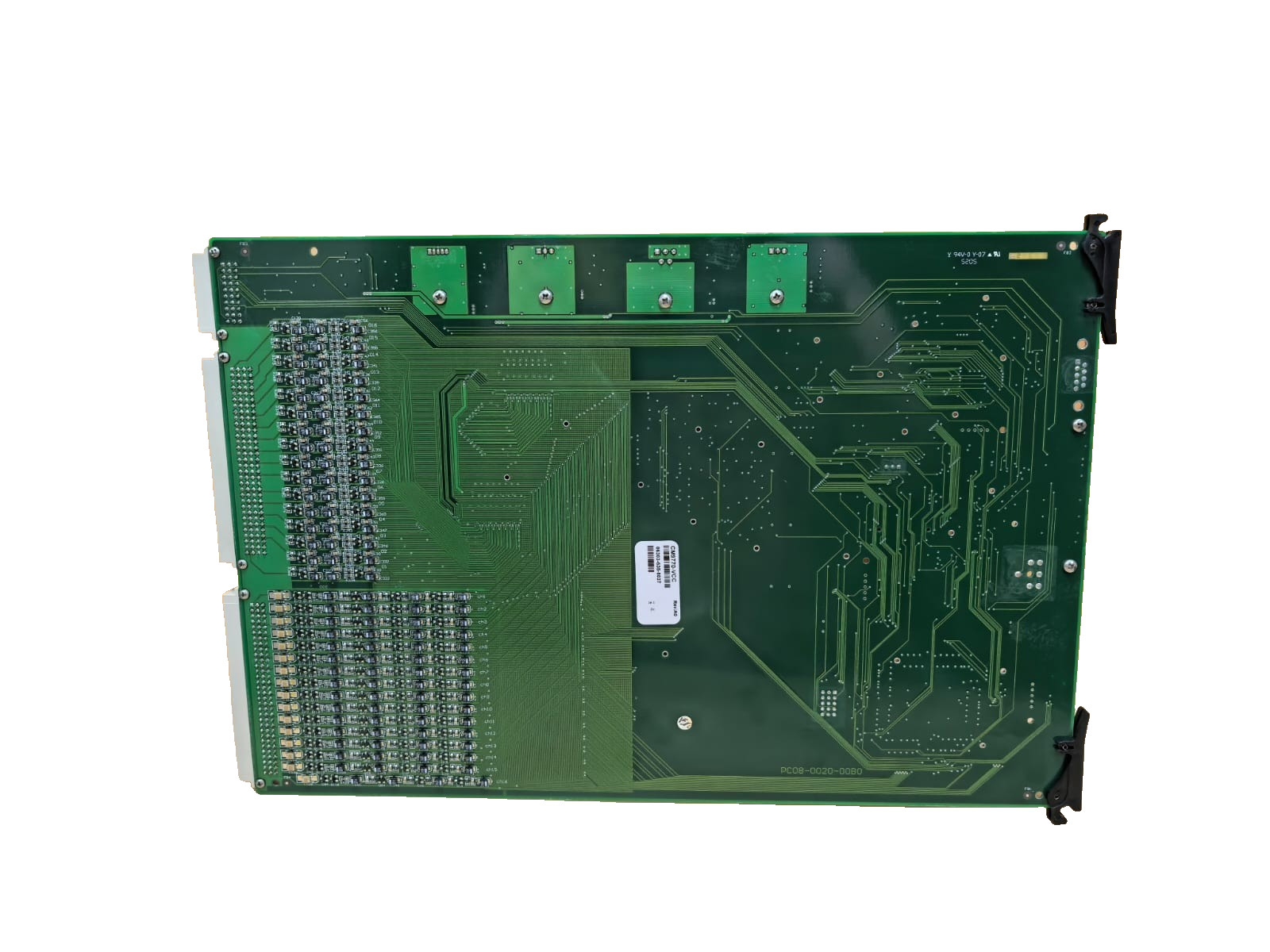 Pelco PA08-0020-00 BO PELCO PA08-0020-00 BO INPUT CARD CM9770-VCC REV.A0 32 INPUT VIDEO CAMERA CARD 10