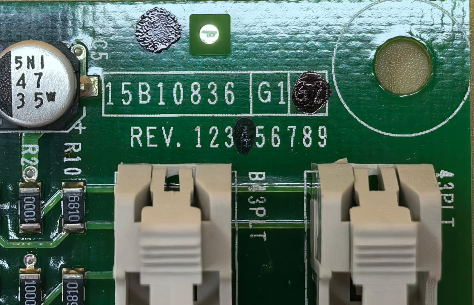 VERTIV 15H50537 REV.C VERTIV 15B10836 G1 PCB BOARD 15H50537 REV.C 2