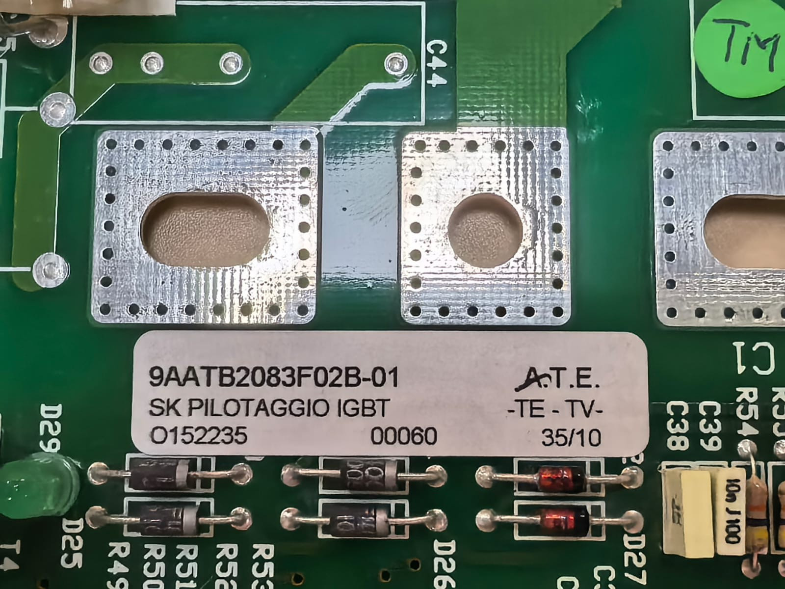 Unbranded 9AATB2083F02B-01 9AATB2083F02B-01 SK PILOTAGGIO IGBT PCB BOARD 2