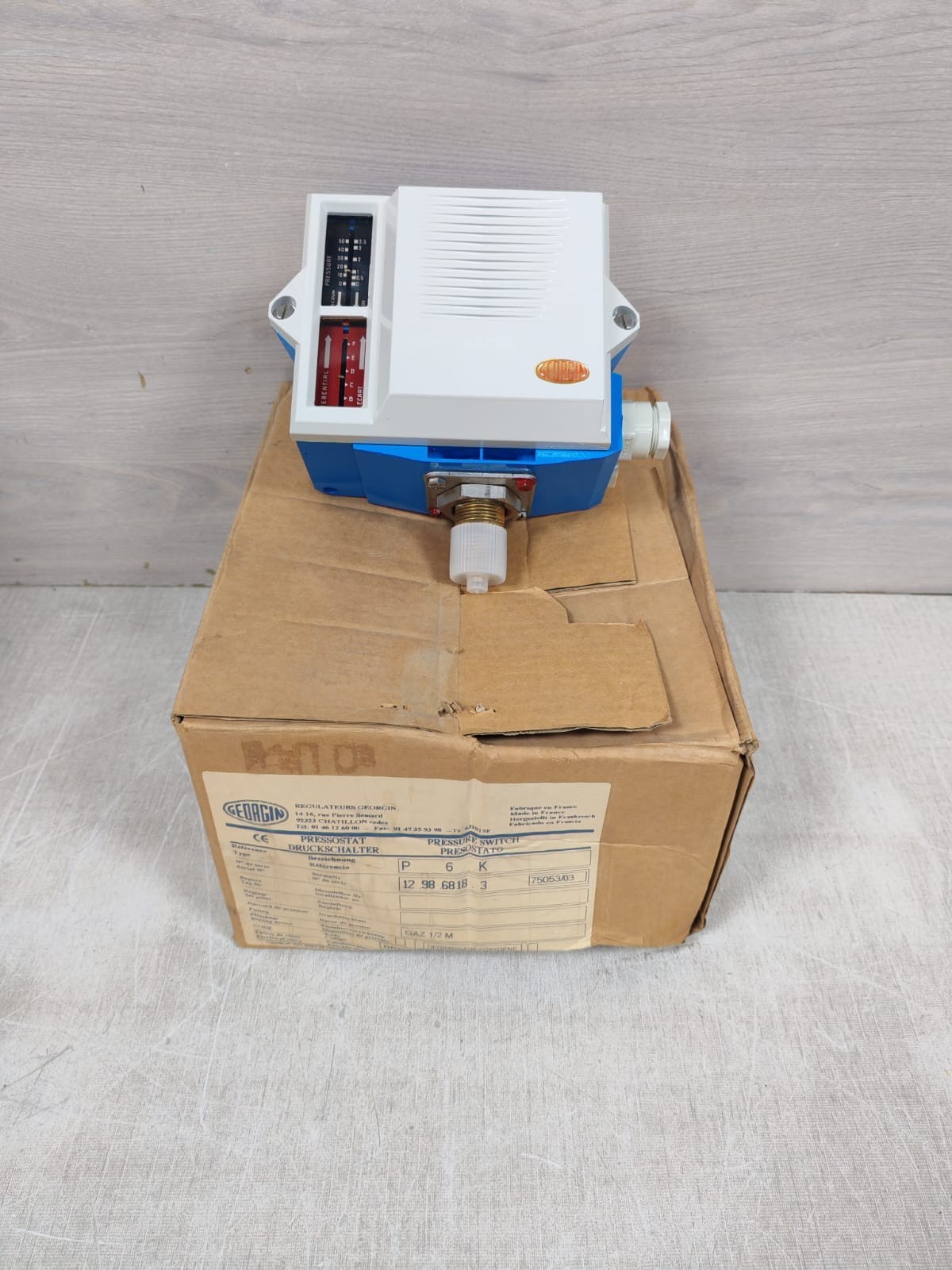 GEORGIN P6K 13BAR PRESSURE SWITCH