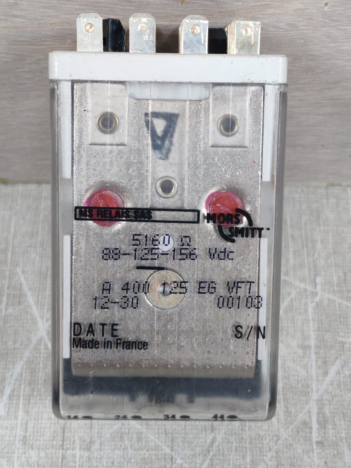 MORS SMITT A 400 125 EG VFT RELAY