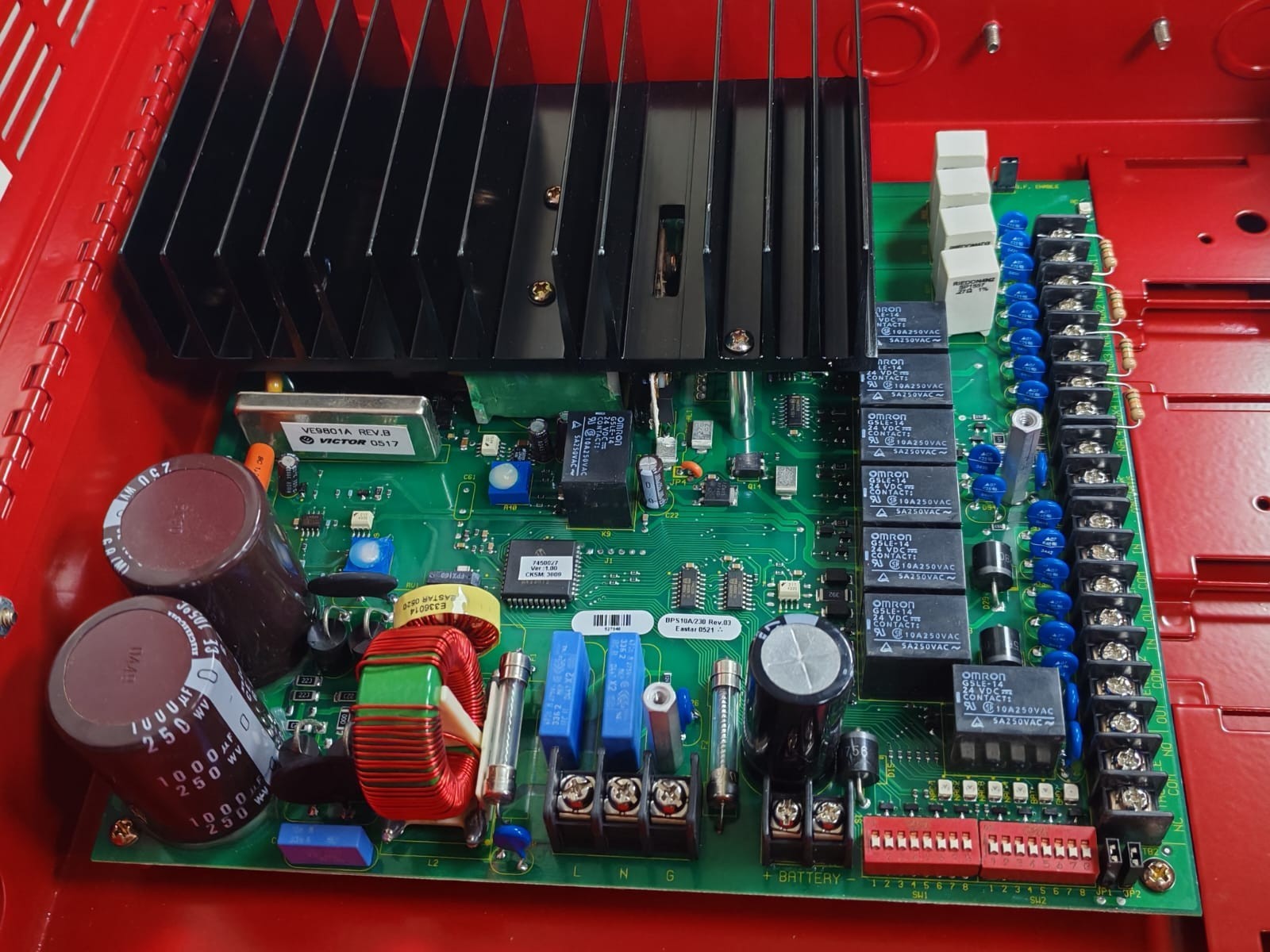 Unbranded BPS10A FIRE ALARM BPS10A BOOSTER POWER SUPPLY BPS10A/230 REV 03 3