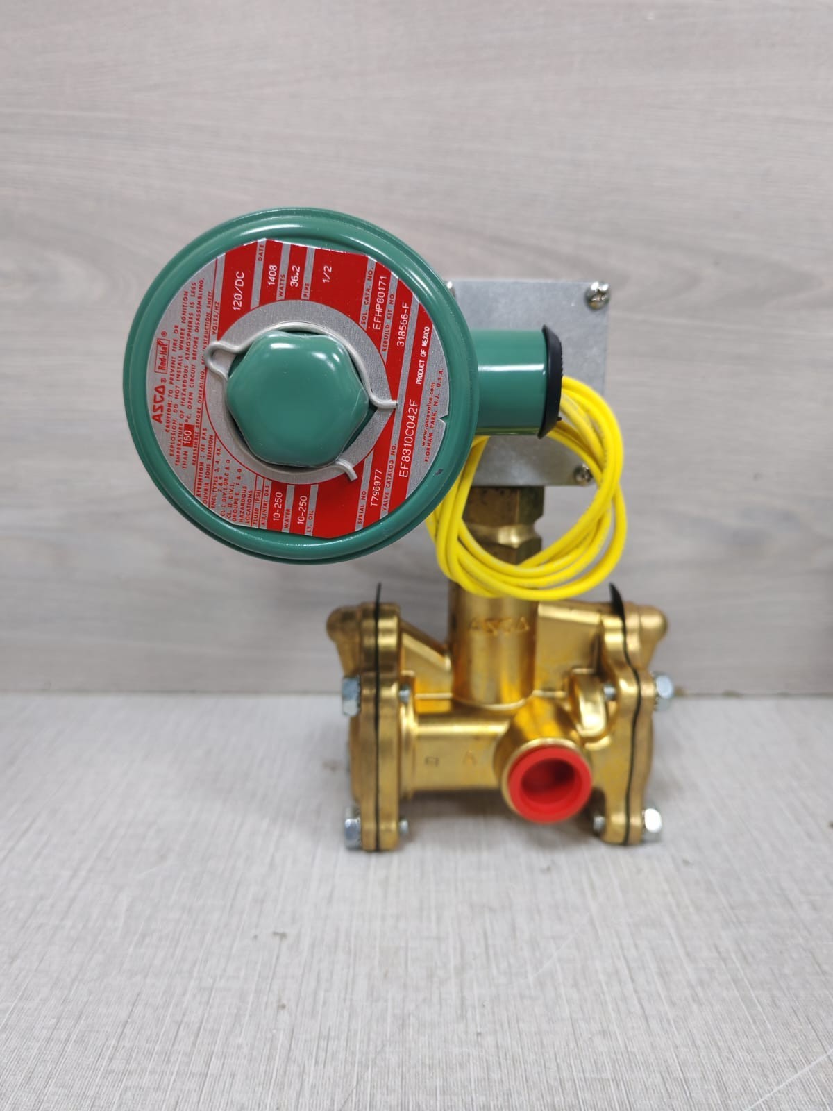 ASCO EF8310C042F / EFHP80171 ASCO EF8310C042F / EFHP80171 120/DC 36.2W VALVE 2