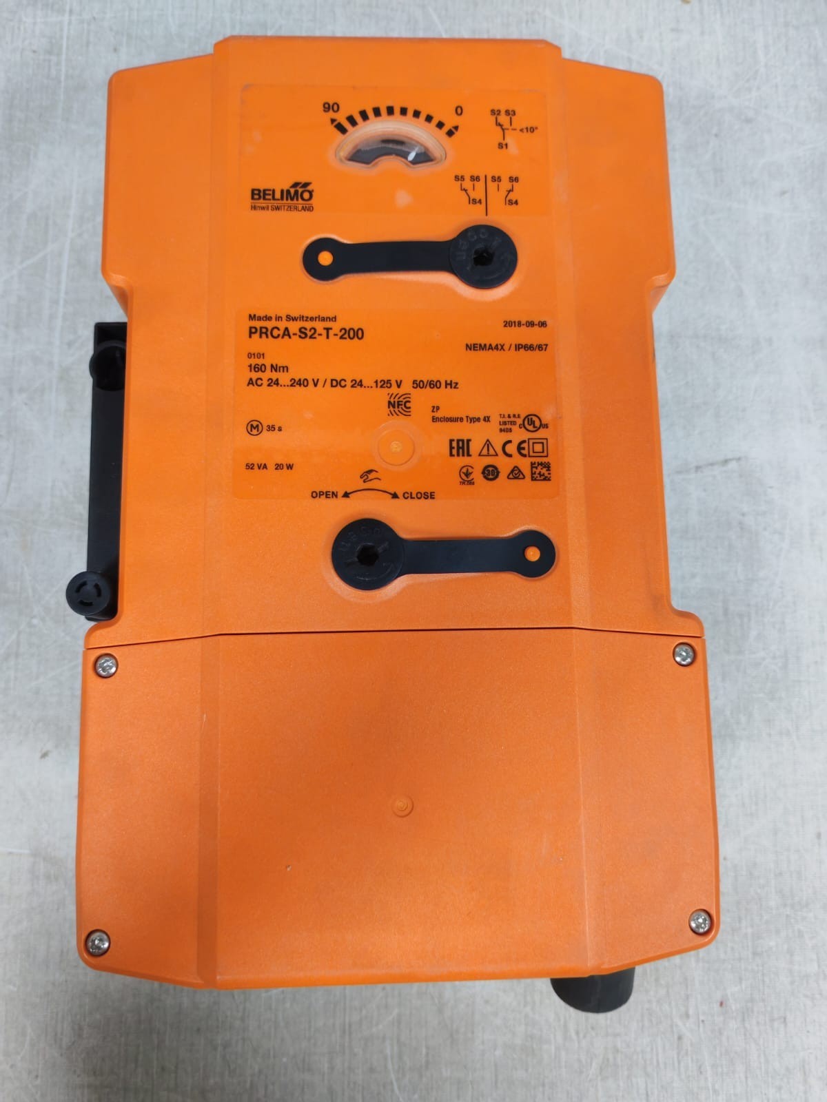 Belimo PRCA-S2-T-200 BELIMO PRCA-S2-T-200 VALVE ACTUATOR 2