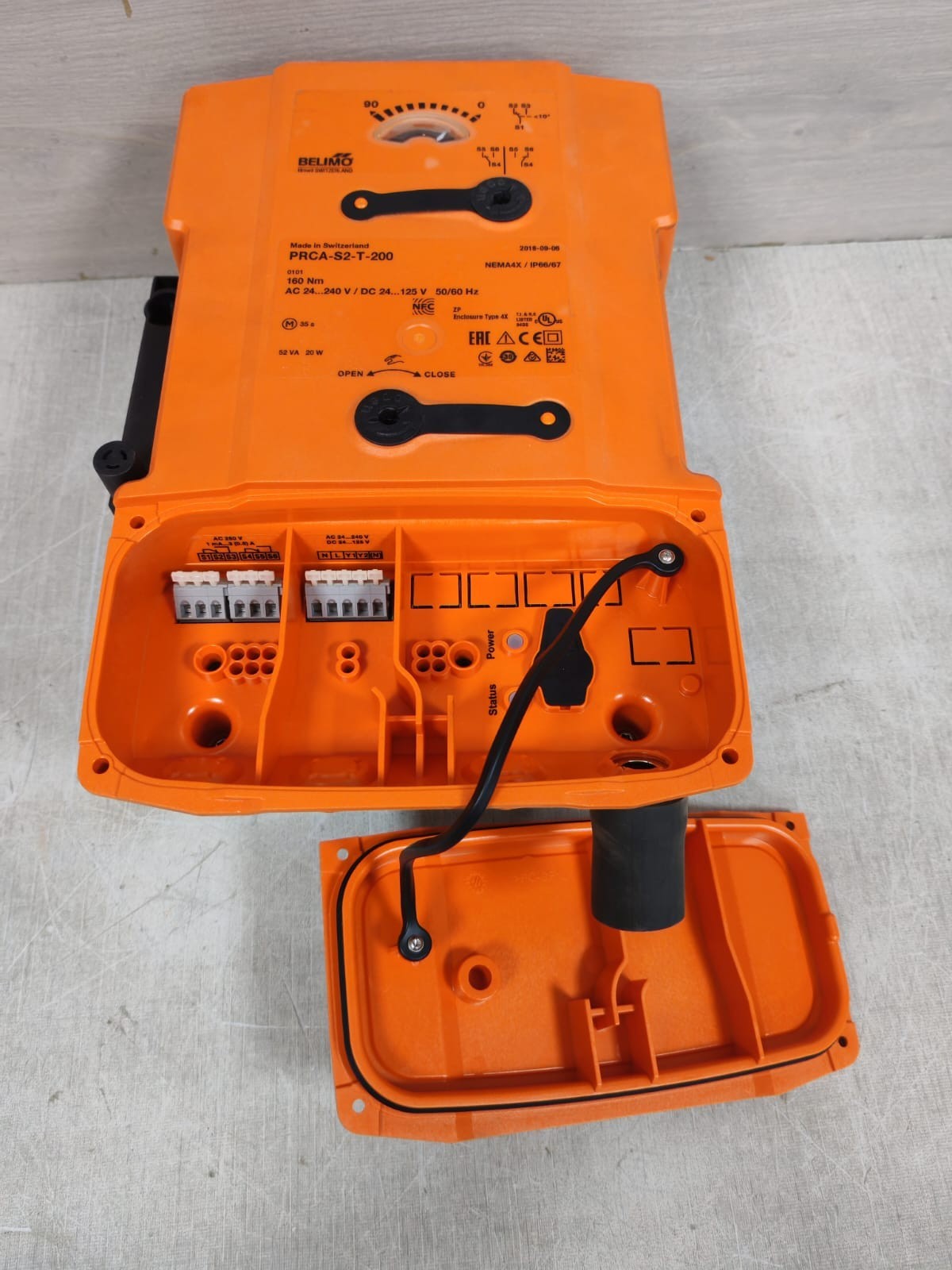 Belimo PRCA-S2-T-200 BELIMO PRCA-S2-T-200 VALVE ACTUATOR 9