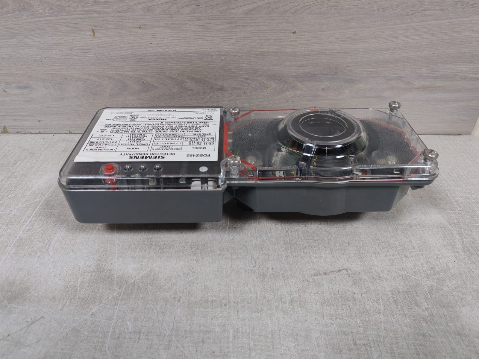 Siemens S54319-B22-A1 / FDBZ492 SIEMENS S54319-B22-A1 / FDBZ492 DUCT SMOKE DETECTOR 6