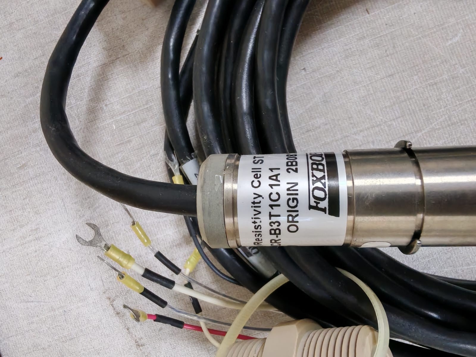 Foxboro 871CR-B3T1C1A1 FOXBORO 871CR-B3T1C1A1 CONDUCTIVITY / RESISTIVITY CELL ST A 871CR SENSOR 8