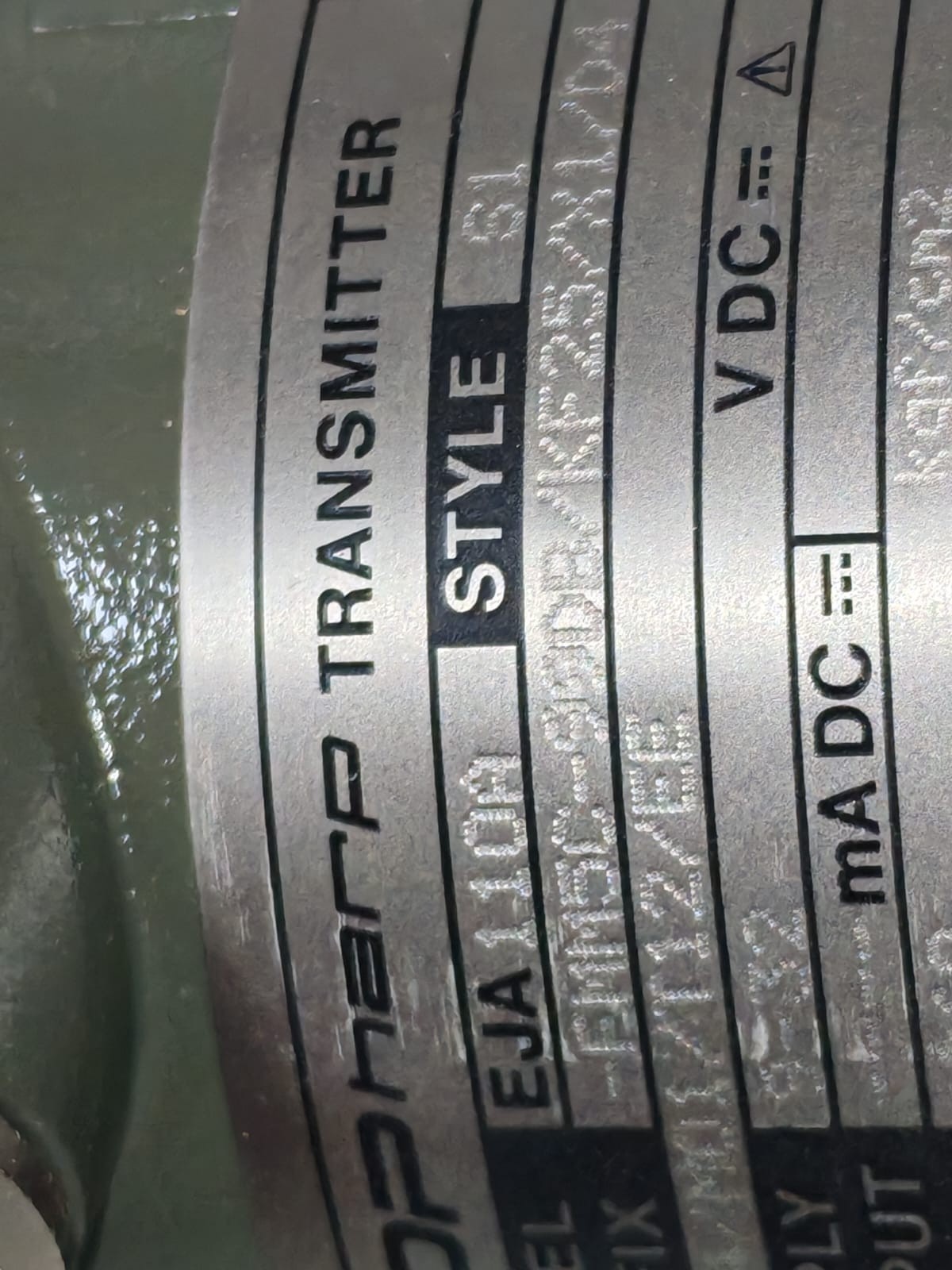 YOKOGAWA EJA 110A S1 YOKOGAWA EJA 110A S1 / EMM5C-99DB/KF25/X1/D4 DPharp TRANSMITTER 7
