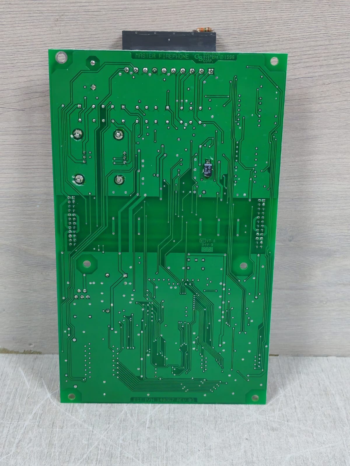 EDWARDS EST 3-FTCU 140367 REV 03 EDWARDS EST 3-FTCU 140367 REV 03 CONTROL PANEL BOARD 3